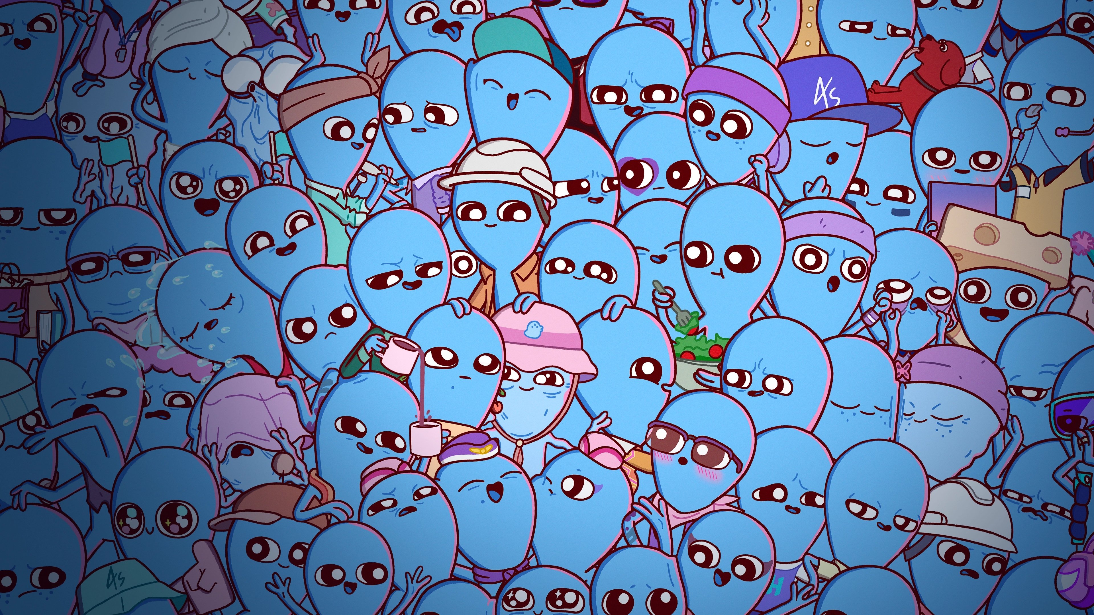 Strange Planet Background