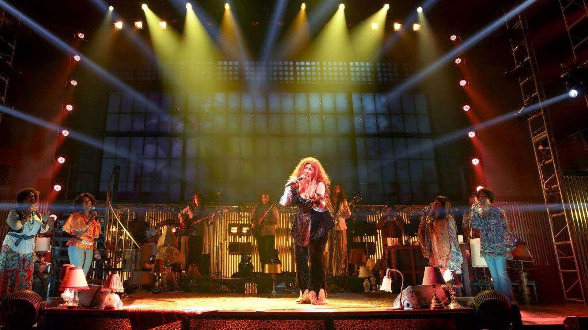 A Night with Janis Joplin Background