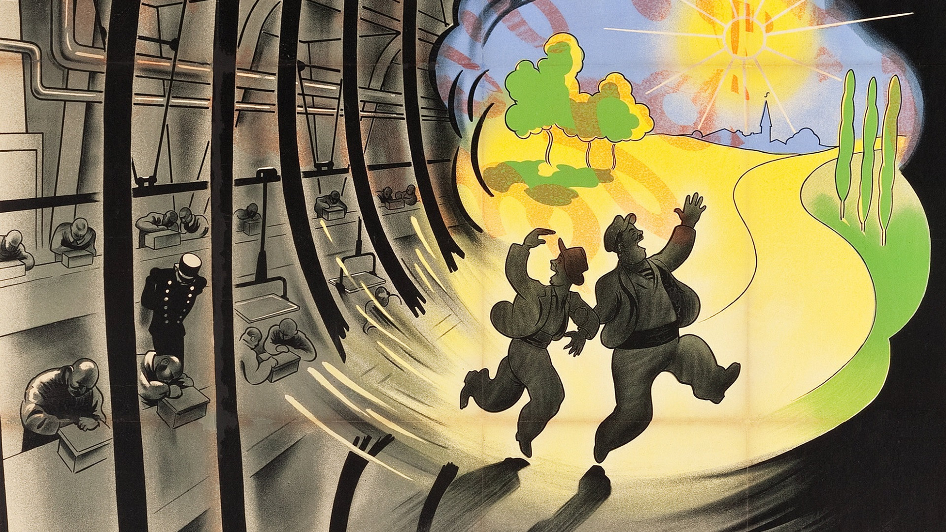 À Nous la Liberté Background