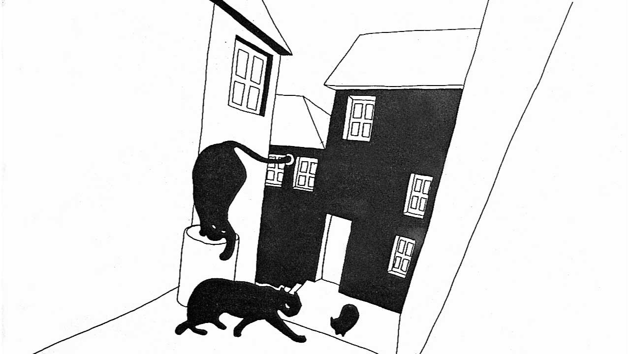 Tale About the Cat and the Moon Background