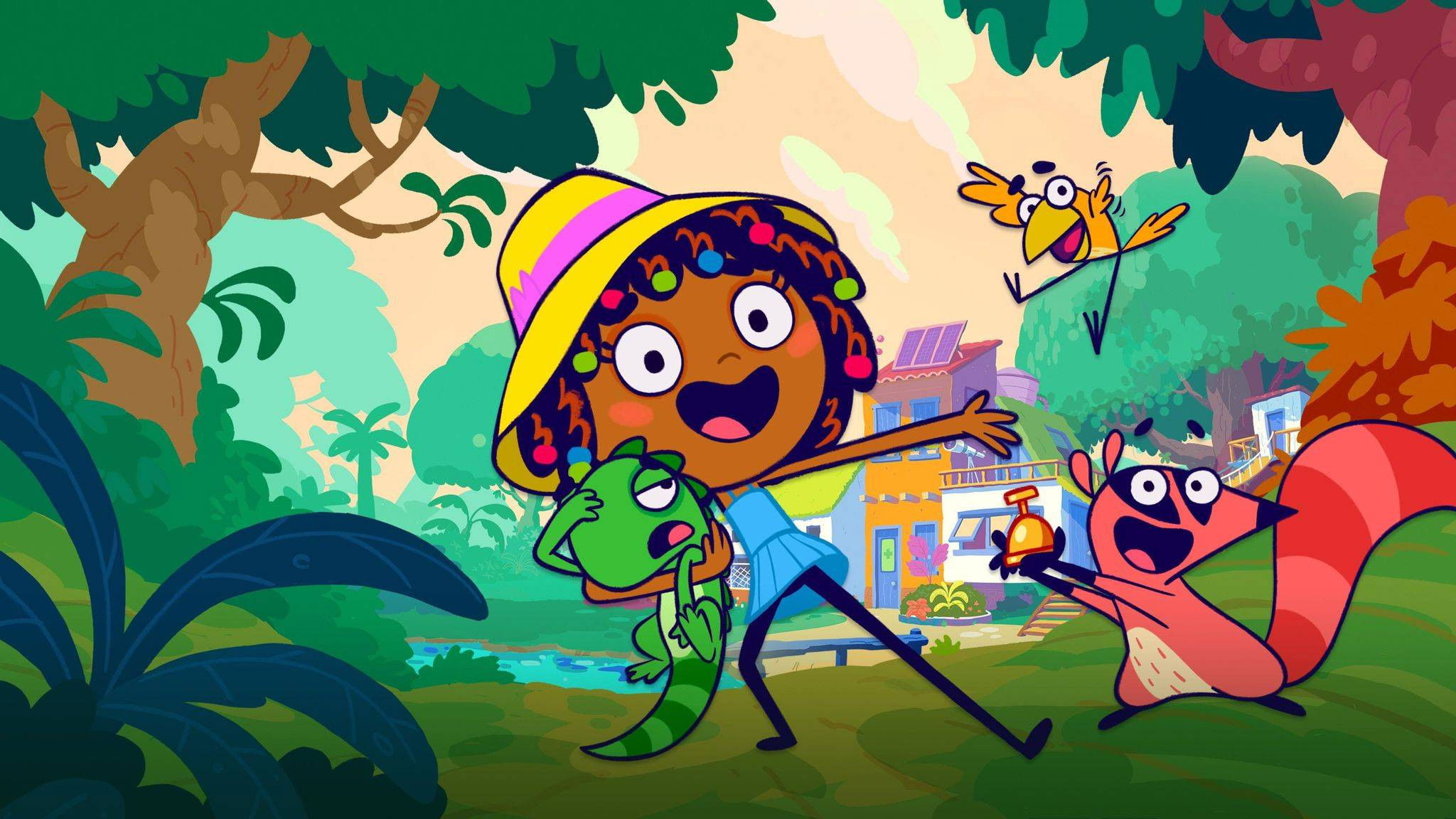 Annie Rose's Critter Camp Background