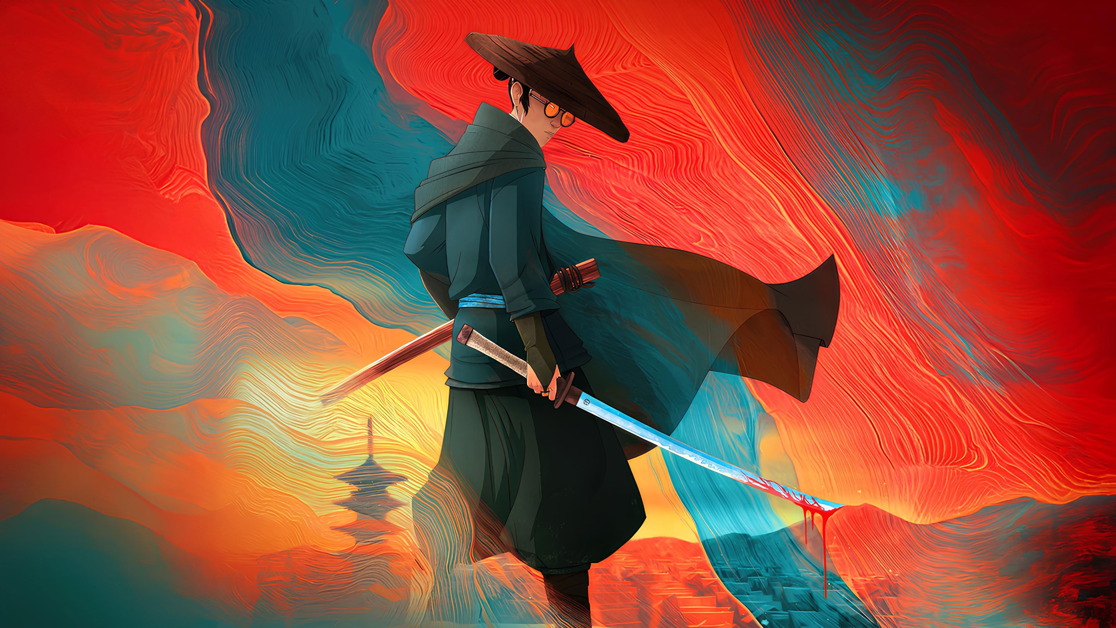 BLUE EYE SAMURAI Background