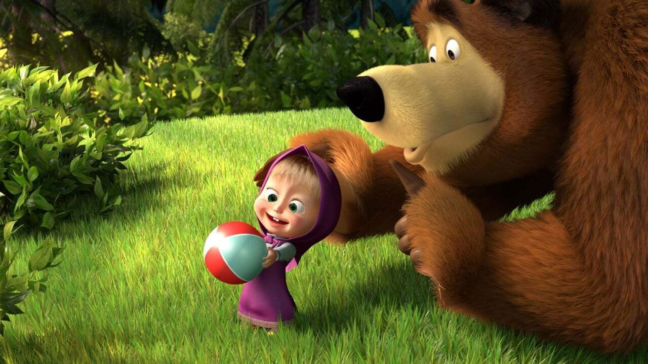 Masha and the Bear - To the Cinema Background