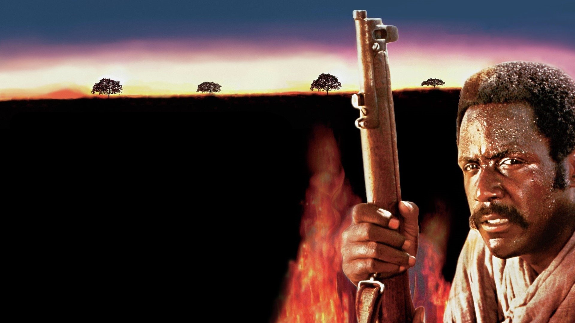 Shaft in Africa Background