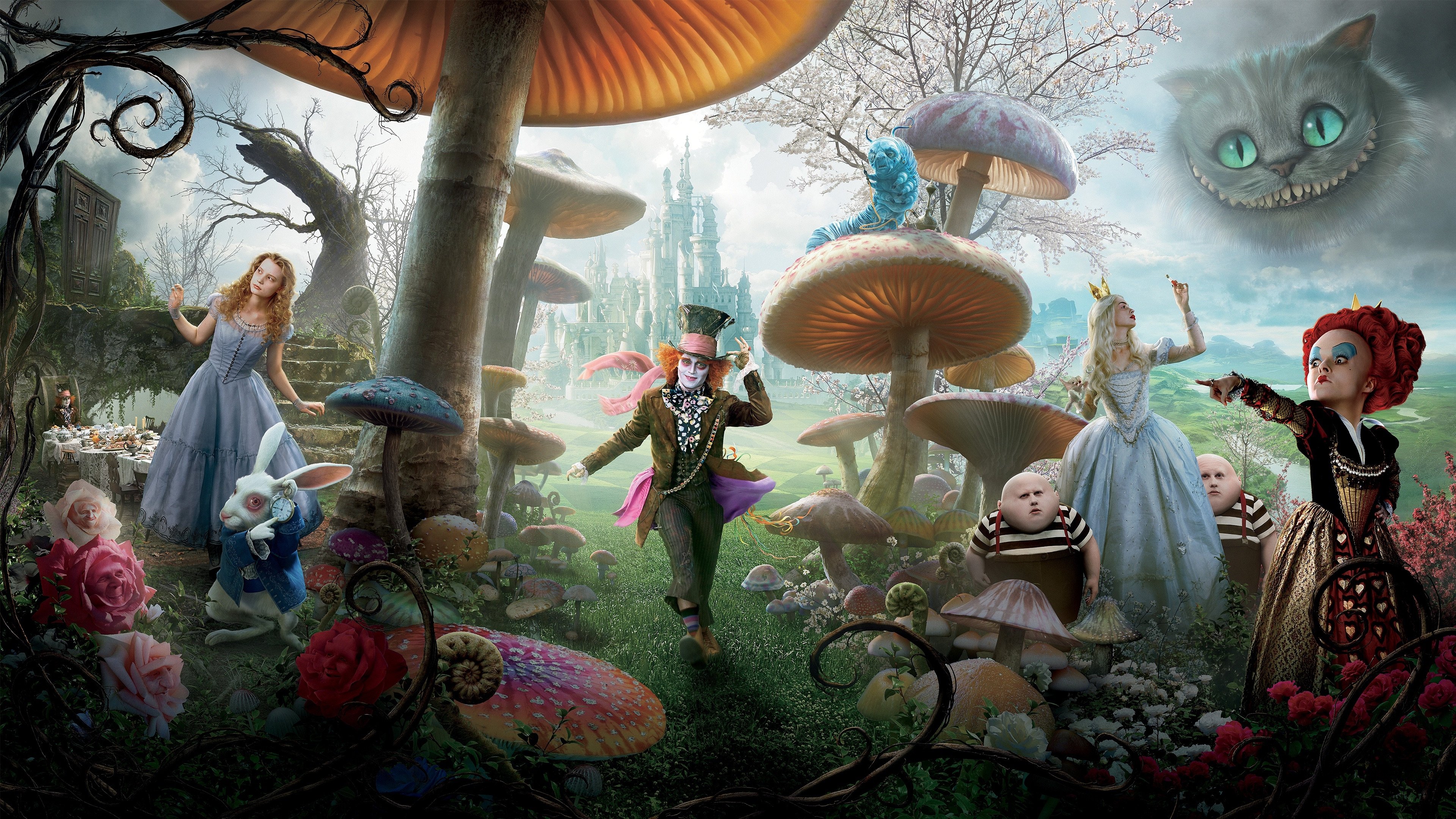Alice in Wonderland Background