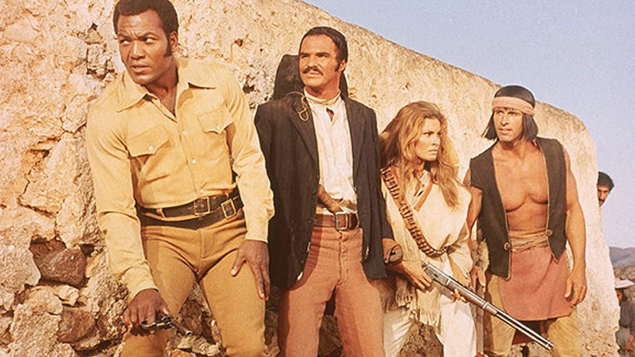 100 Rifles Background