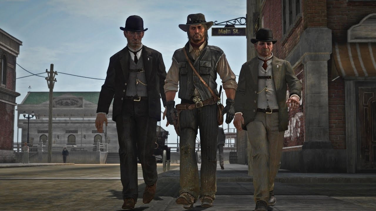 Red Dead Redemption: The Man from Blackwater Background