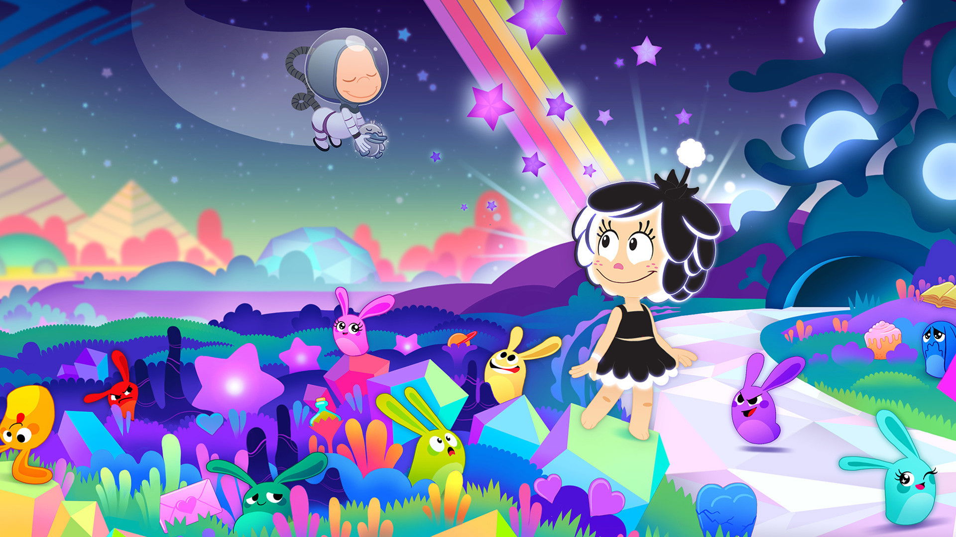 Hanazuki: Full of Treasures Background