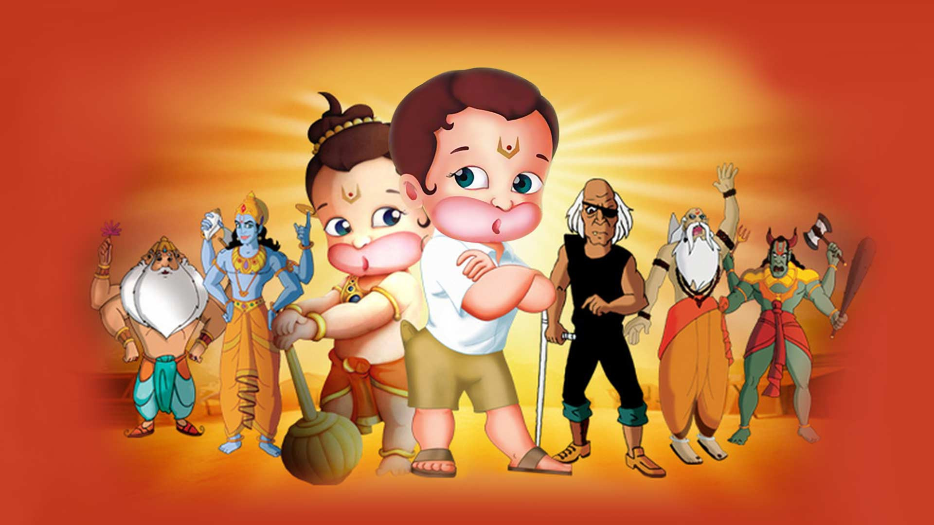 Return Of Hanuman Background