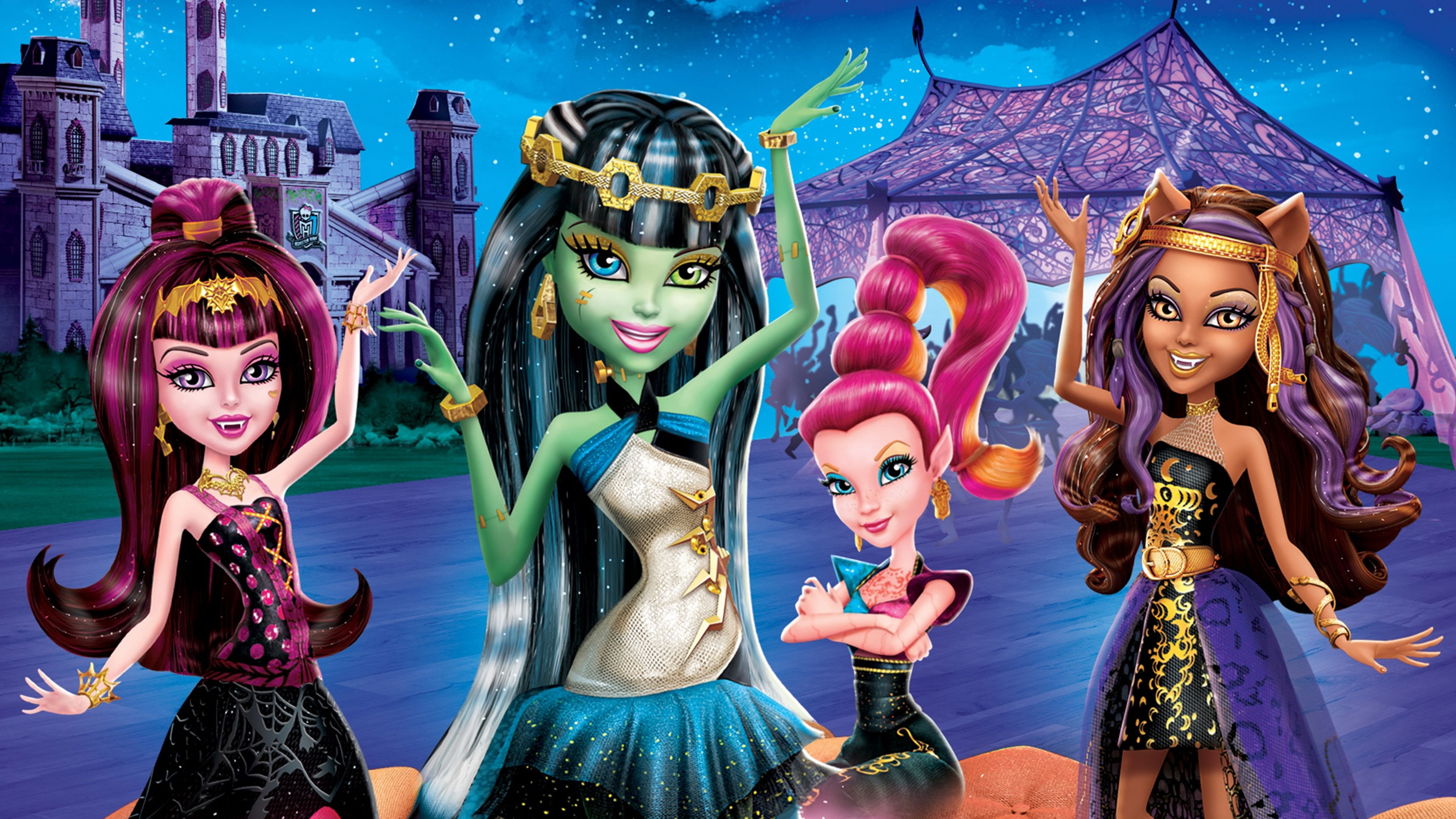 Monster High: 13 Wishes Background