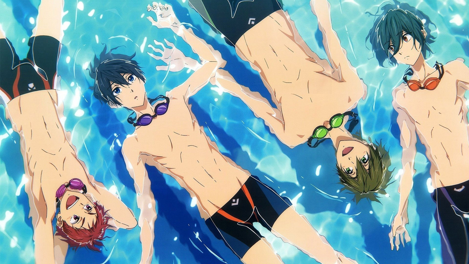 High☆Speed!: Free! Starting Days Background