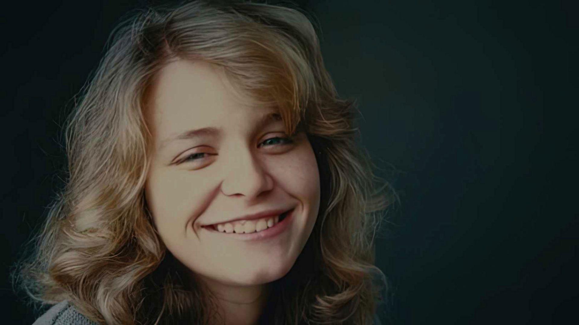 Girl in the Picture Background