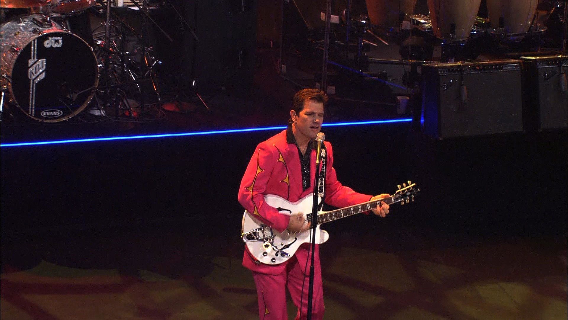 Chris Isaak: Live in Concert and Greatest Hits Live Concert Background