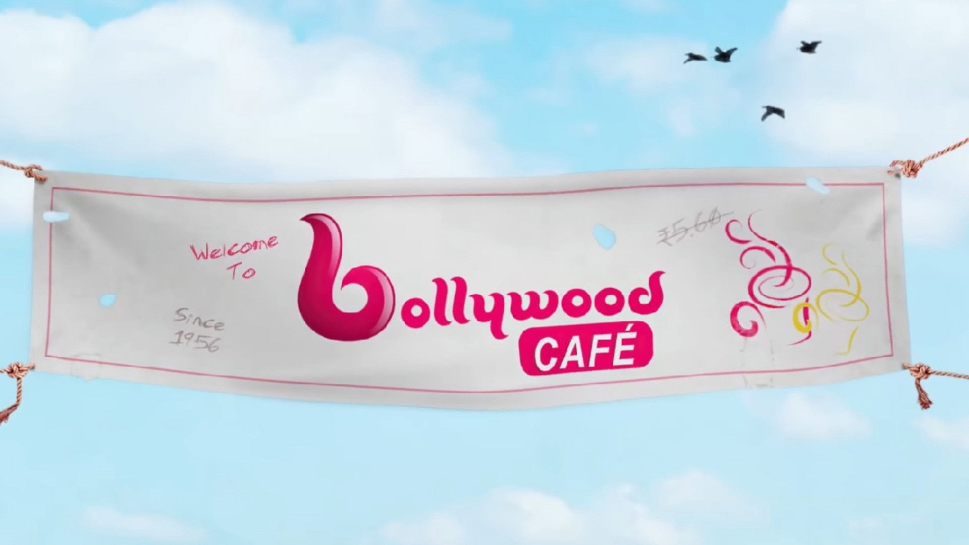 Bollywood cafe Background