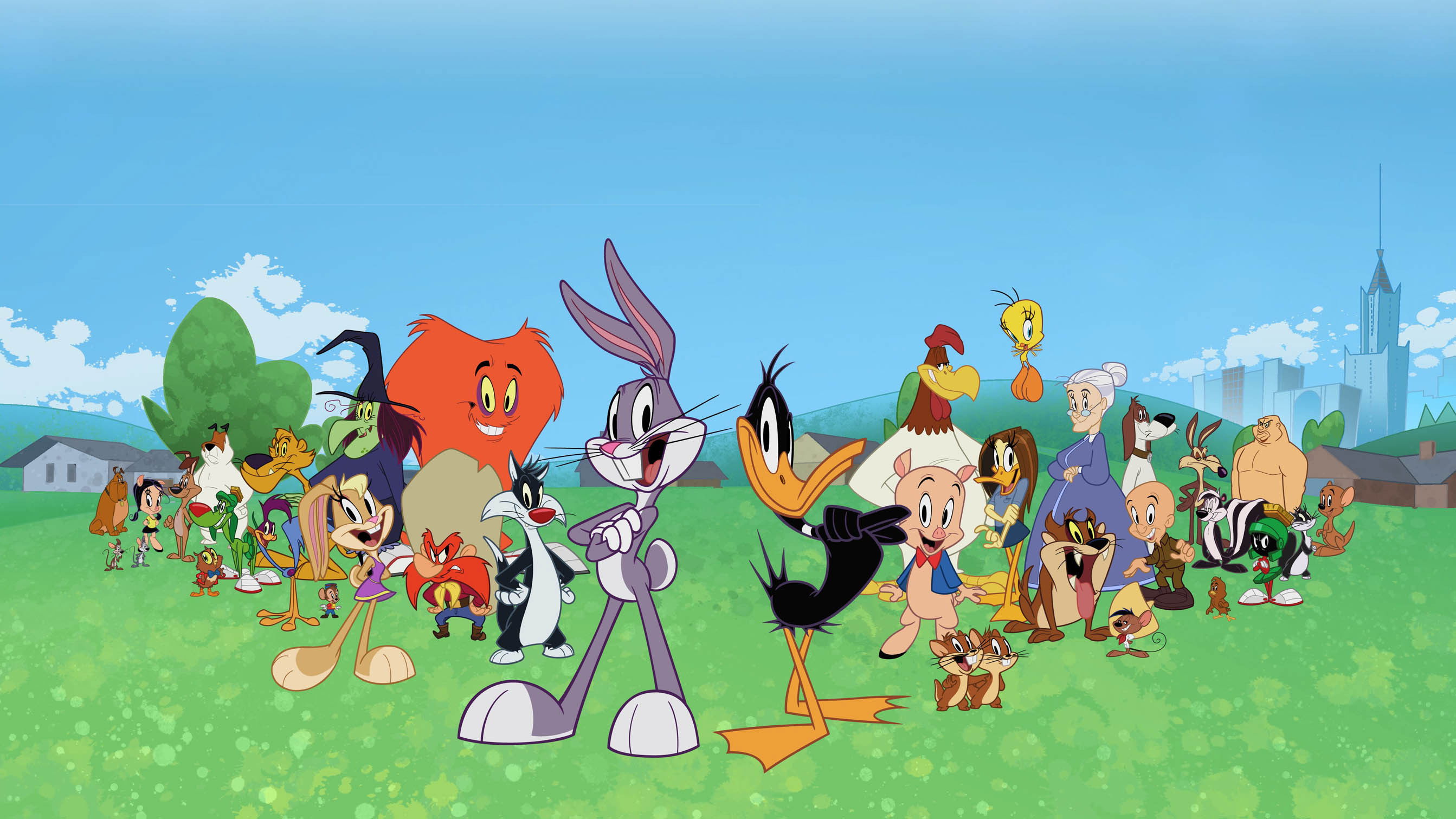 The Looney Tunes Show Background