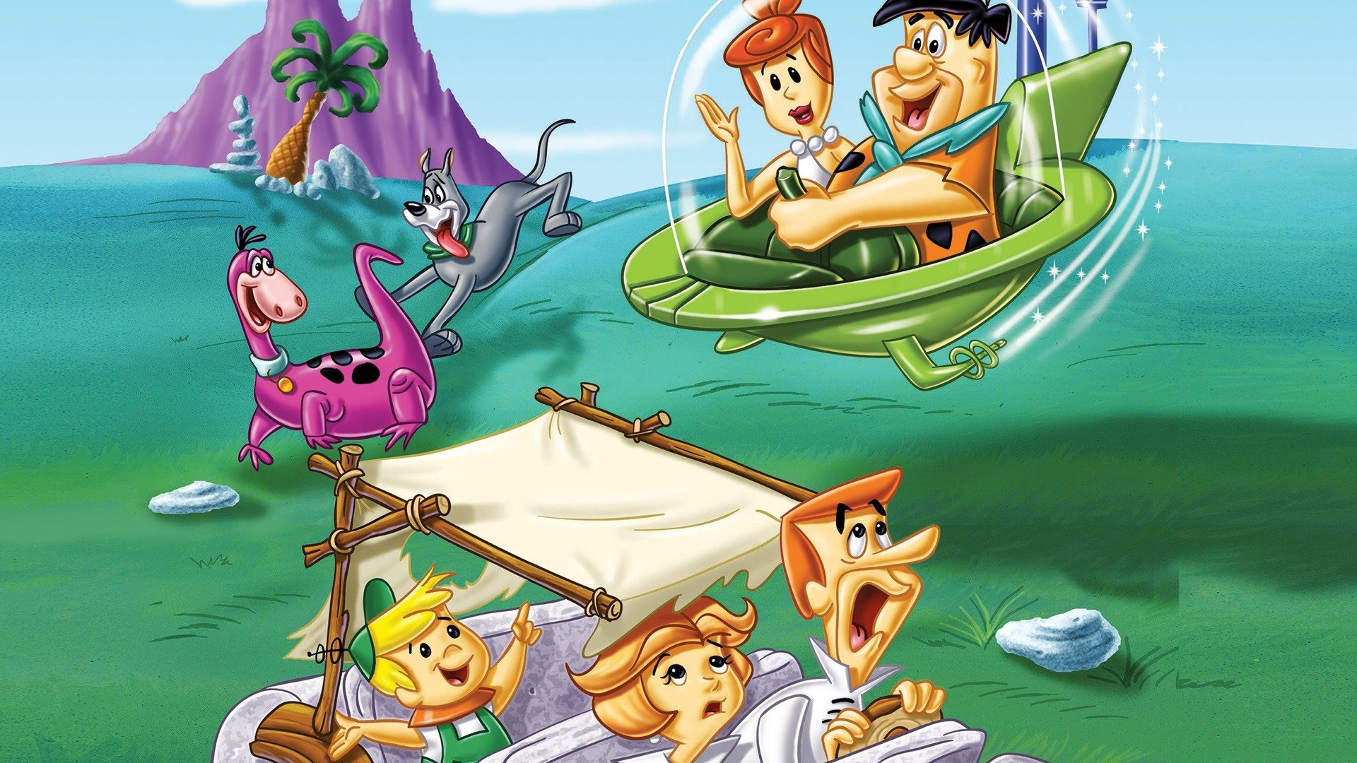 The Jetsons Meet the Flintstones Background