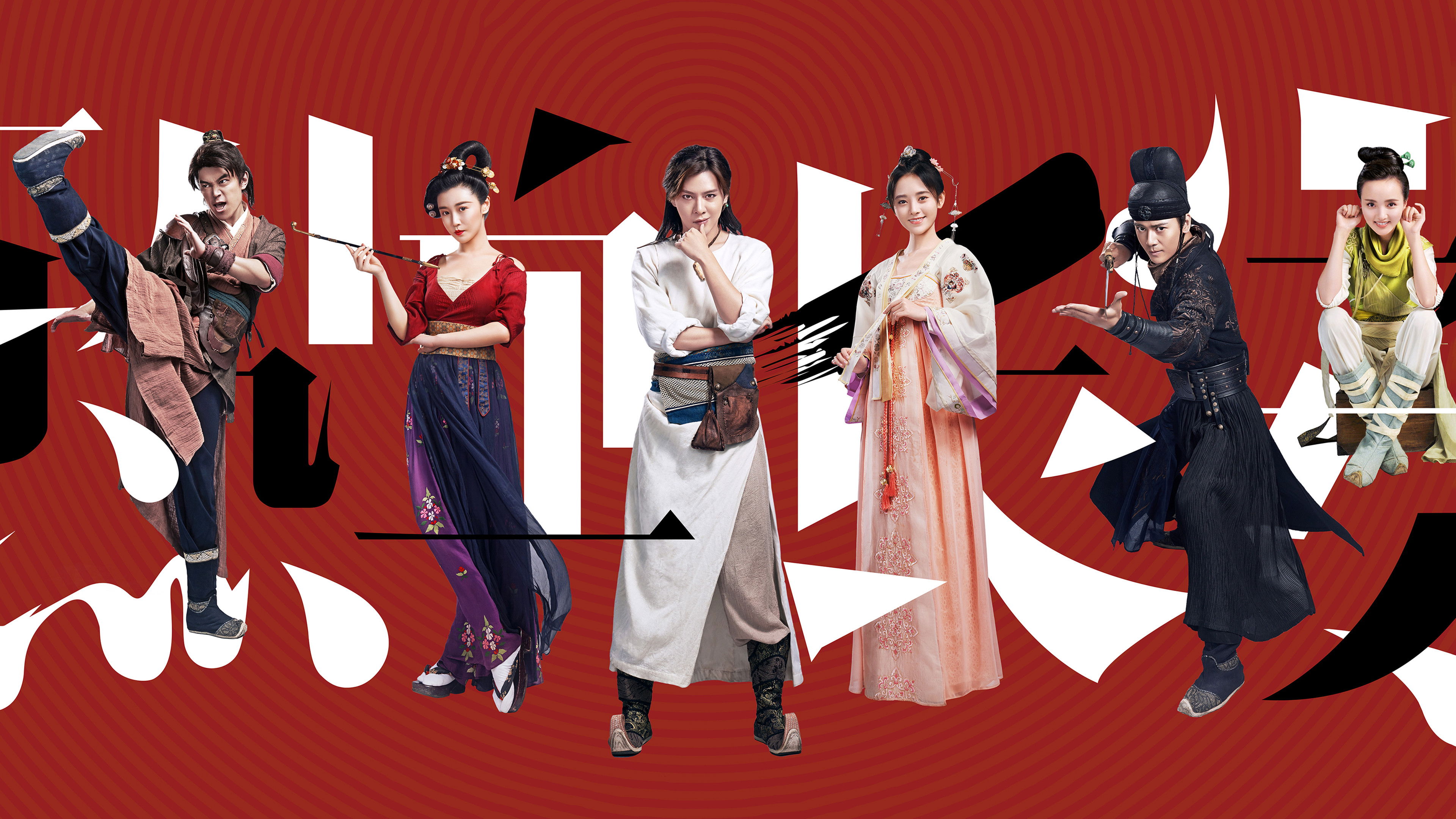 Detective Samoyeds Background