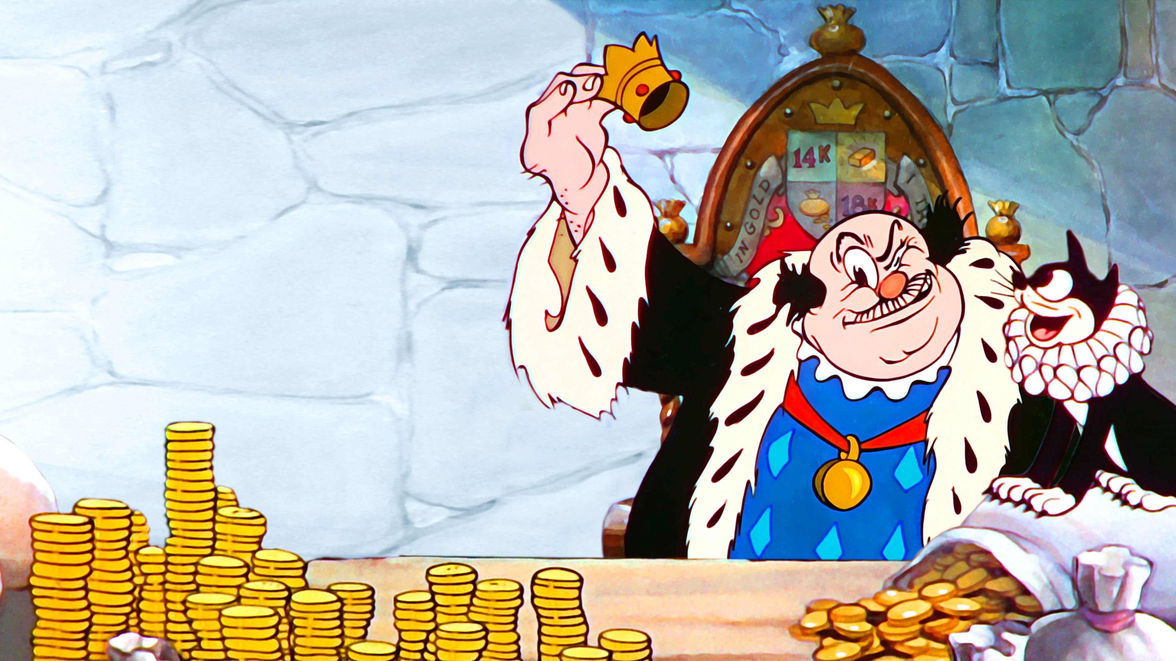 The Golden Touch Background