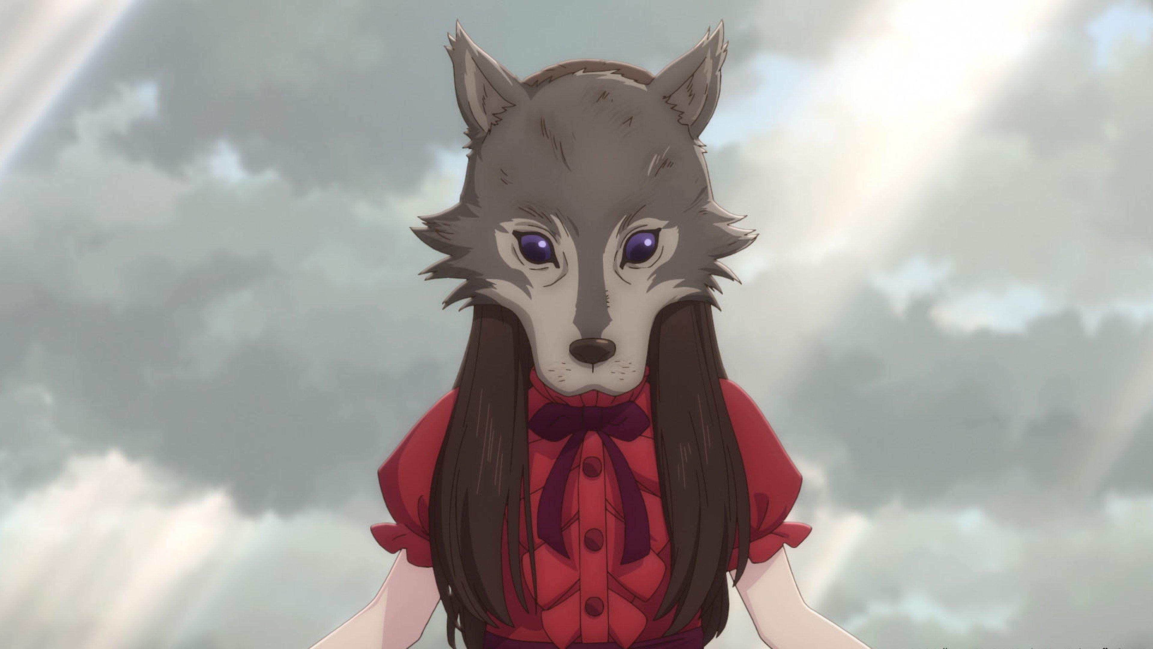 Lonely Castle in the Mirror Background