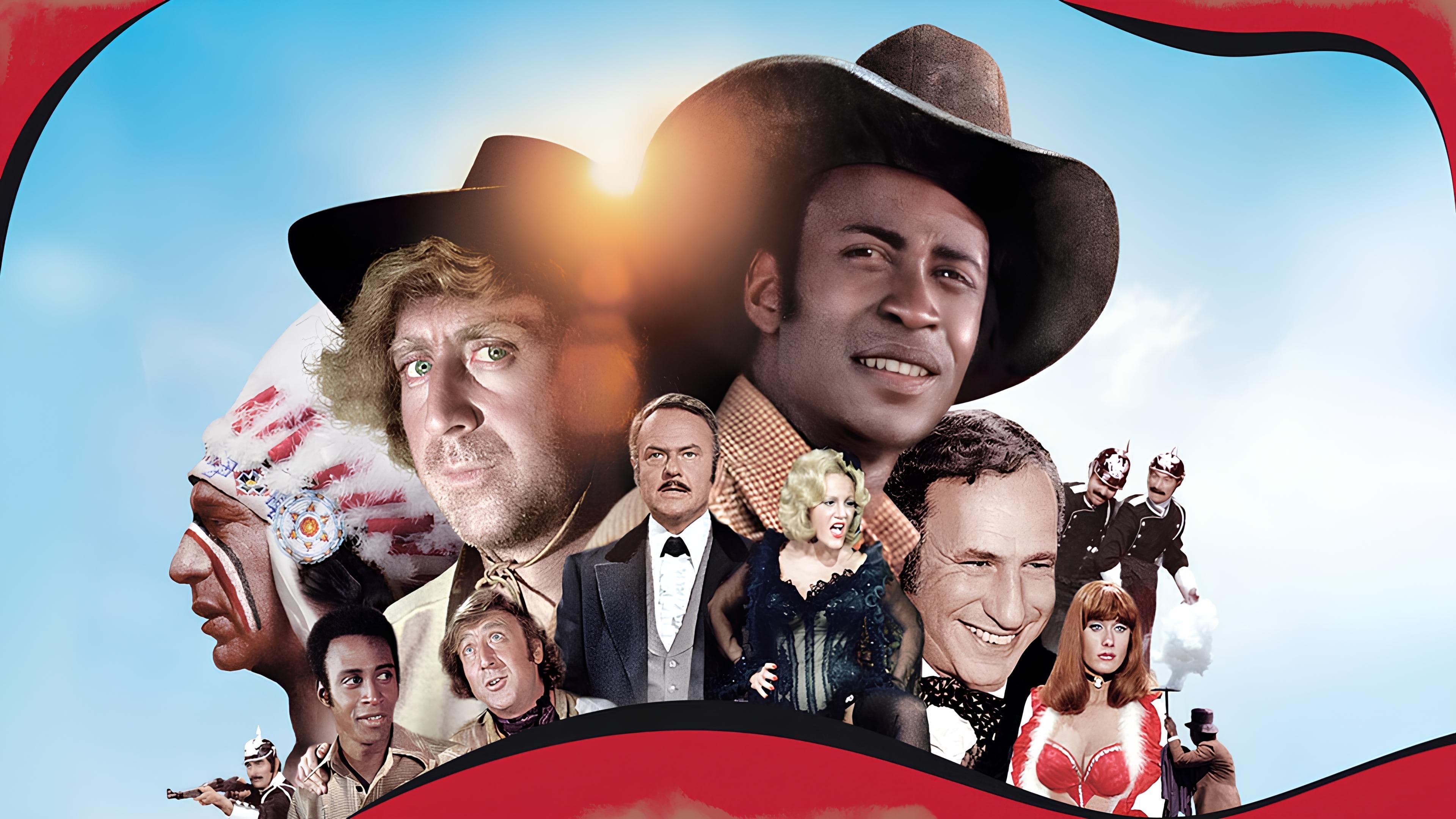 Blazing Saddles Background