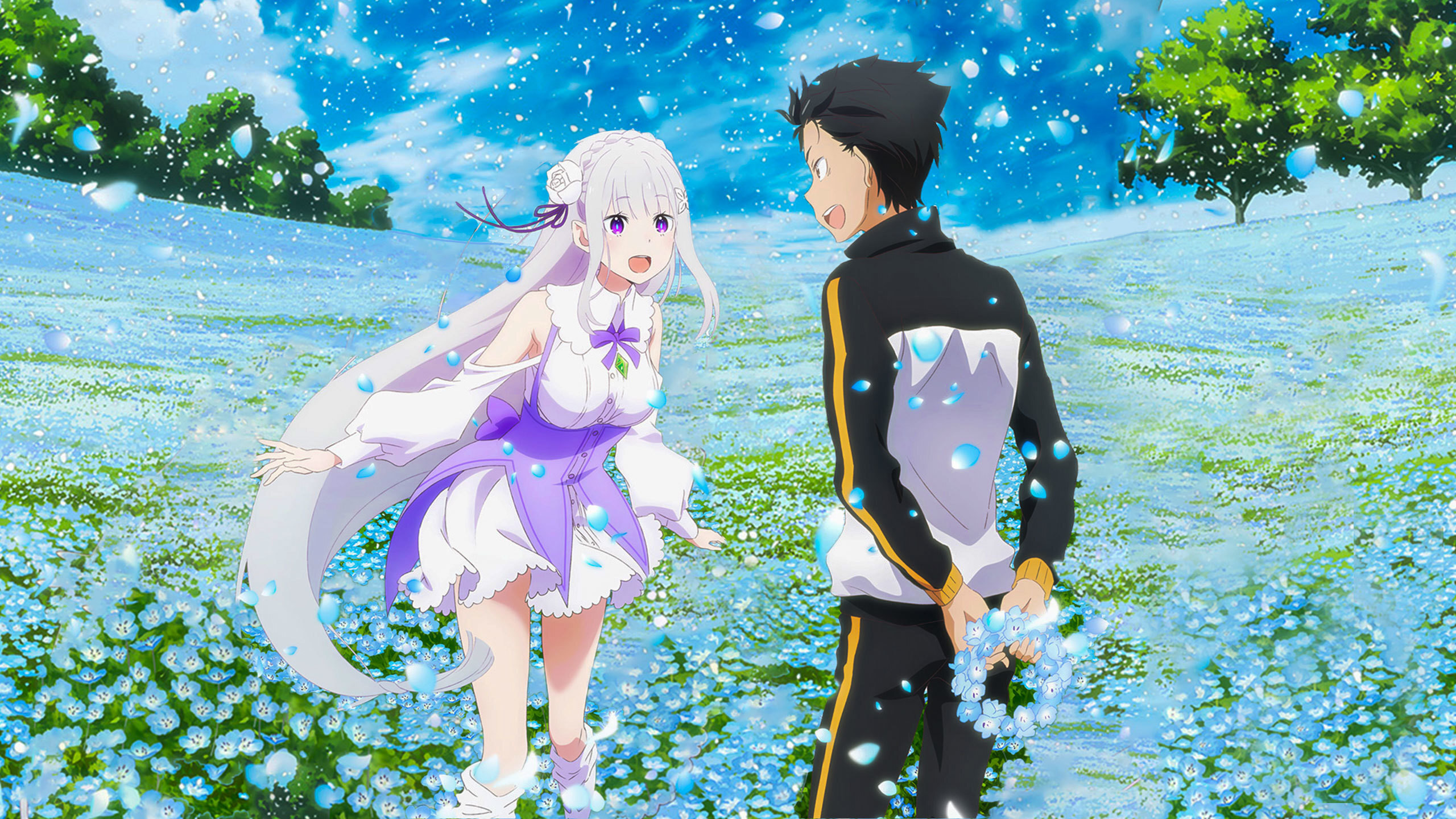 Re:ZERO -Starting Life in Another World- Memory Snow Background