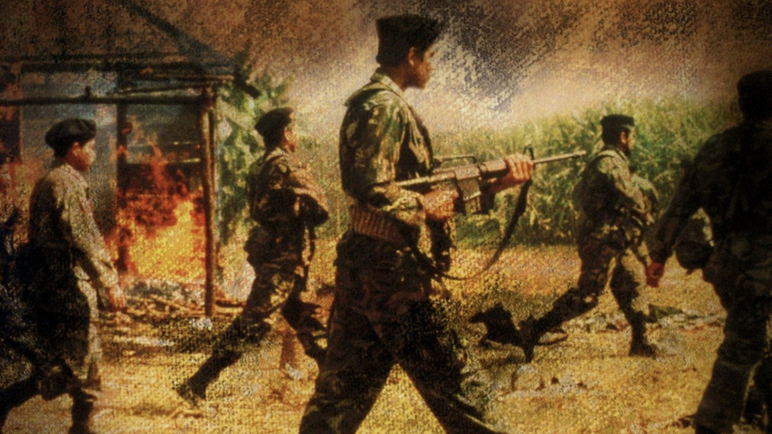 Men with Guns Background