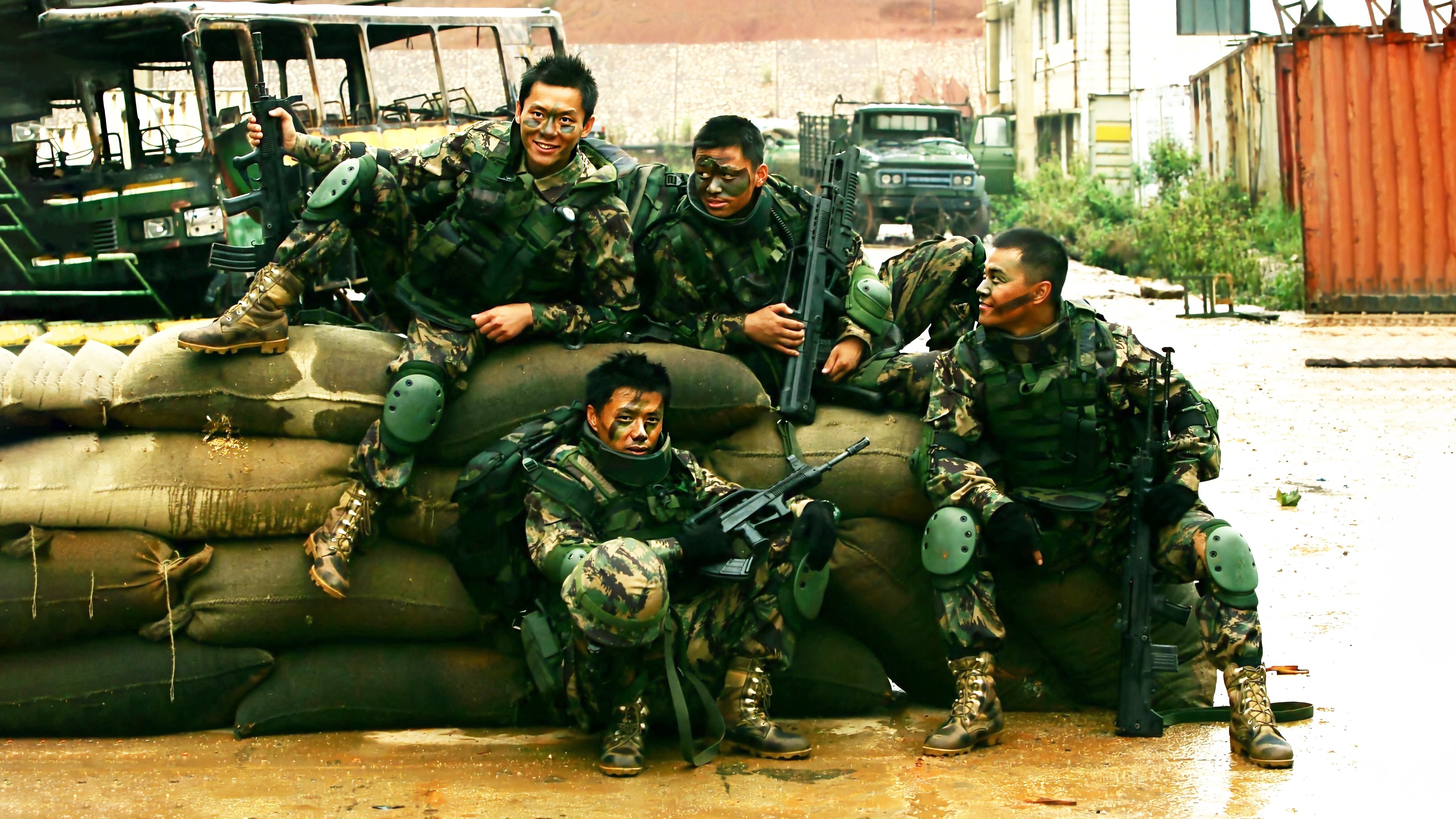 Soldiers Sortie Background