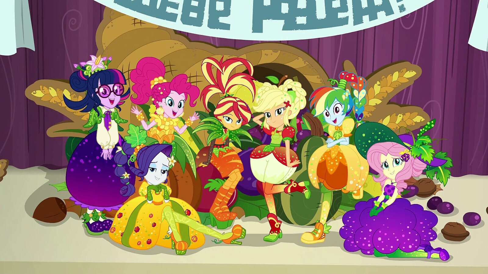 My Little Pony: Equestria Girls - Holidays Unwrapped Background