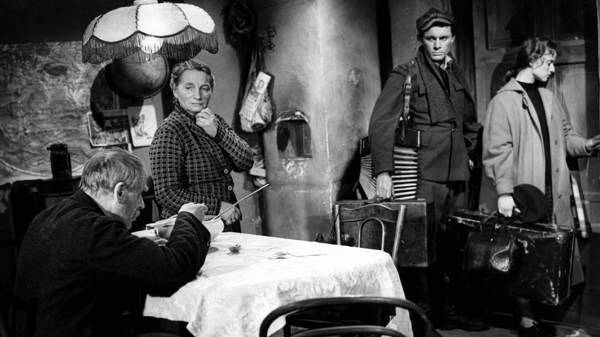 Winter Twilight Background