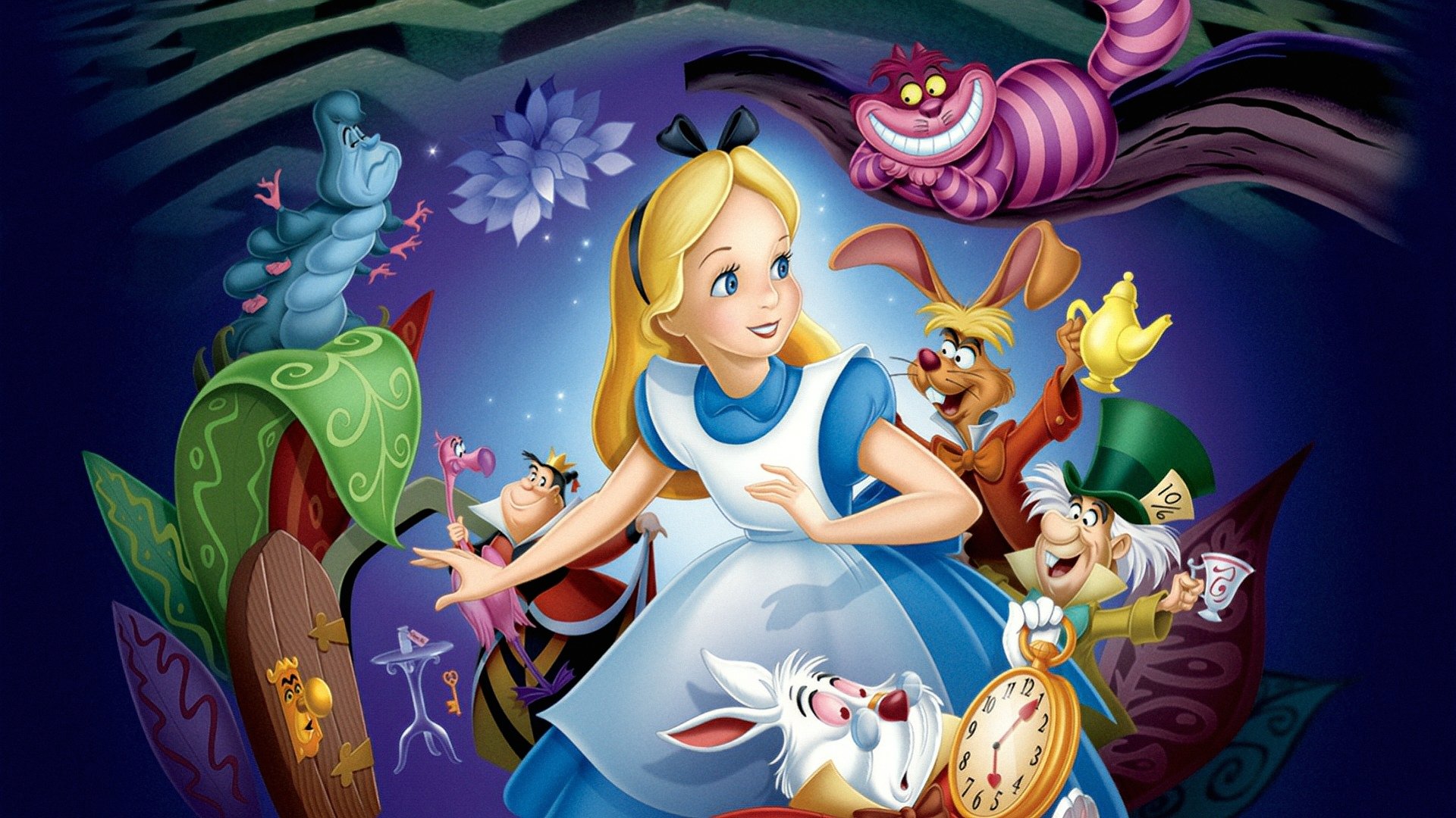 Alice in Wonderland Background