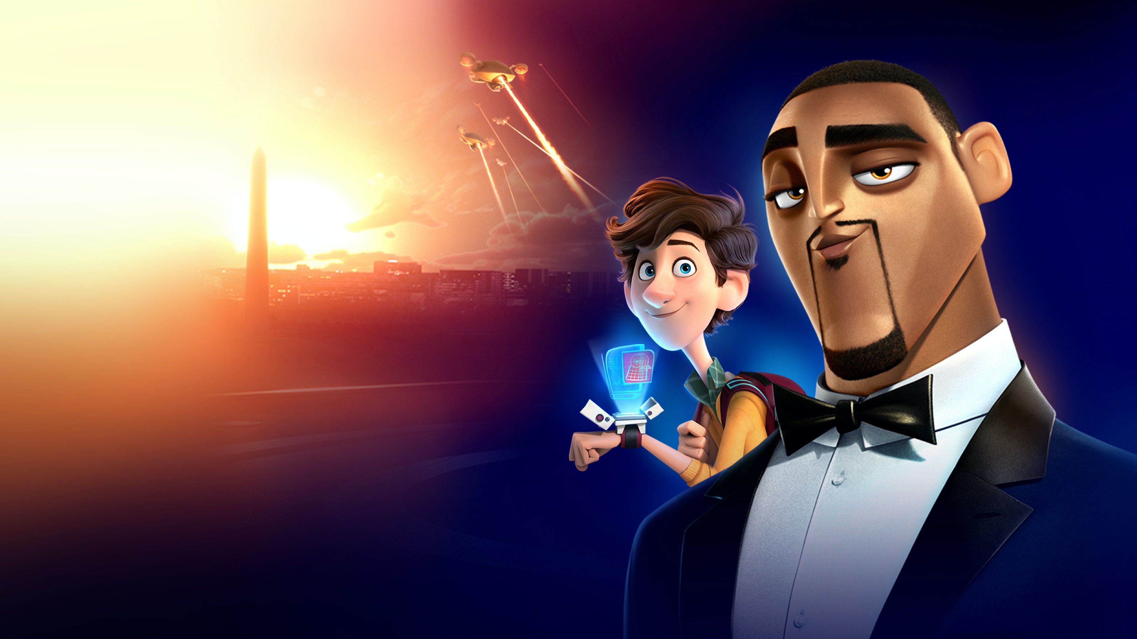 Spies in Disguise Background