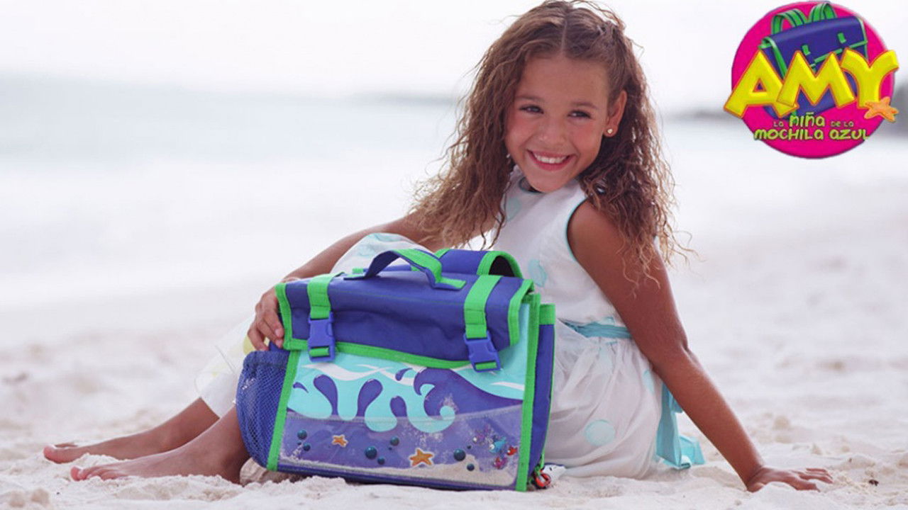 Amy, la niña de la mochila azul Background