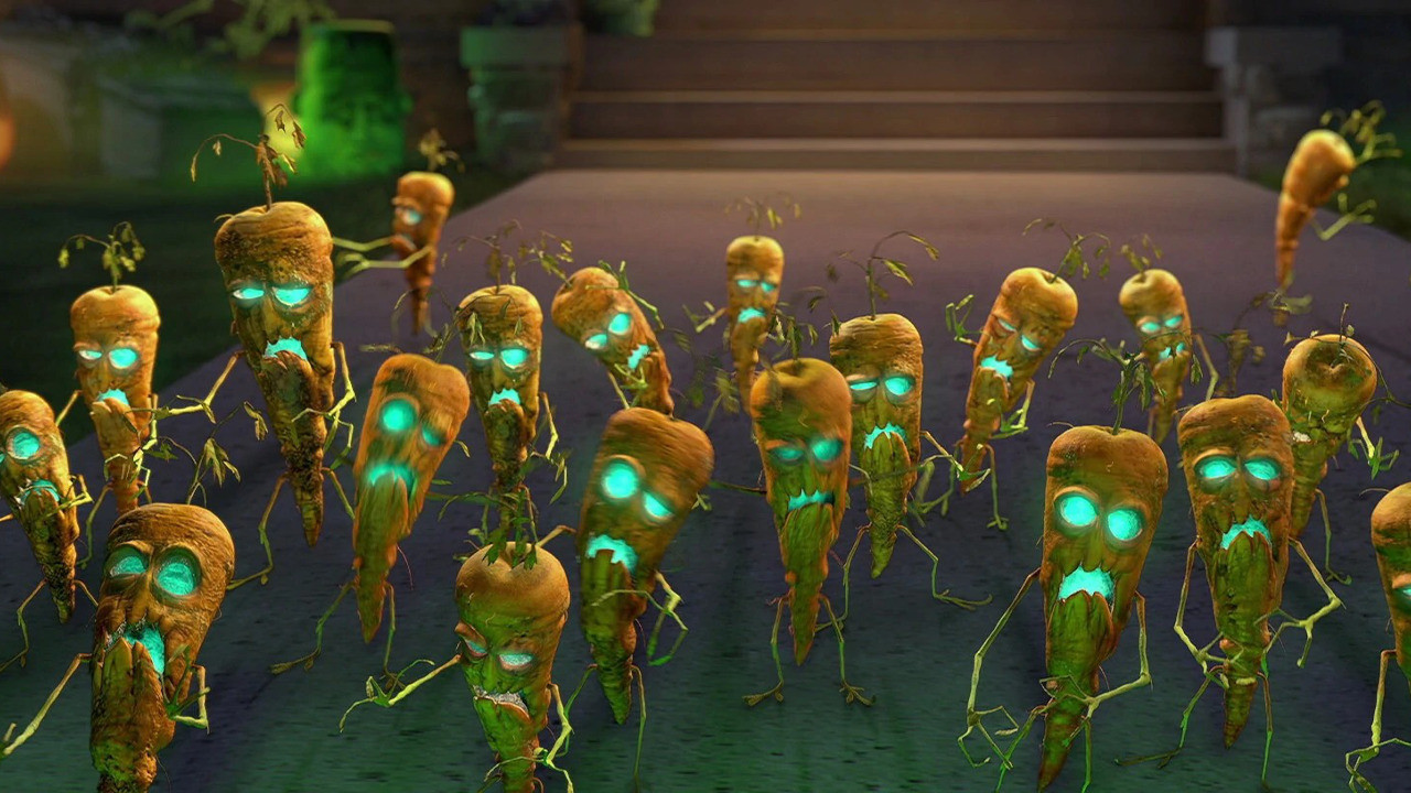 Night of the Living Carrots Background