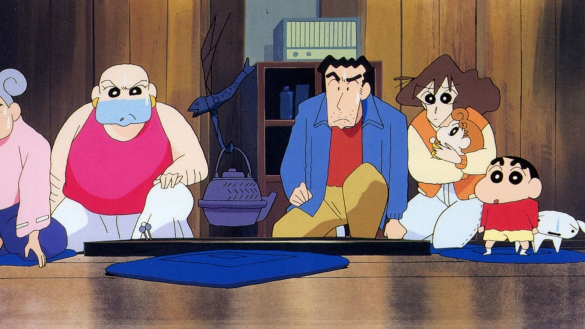Crayon Shin-chan: Pursuit of the Balls of Darkness Background