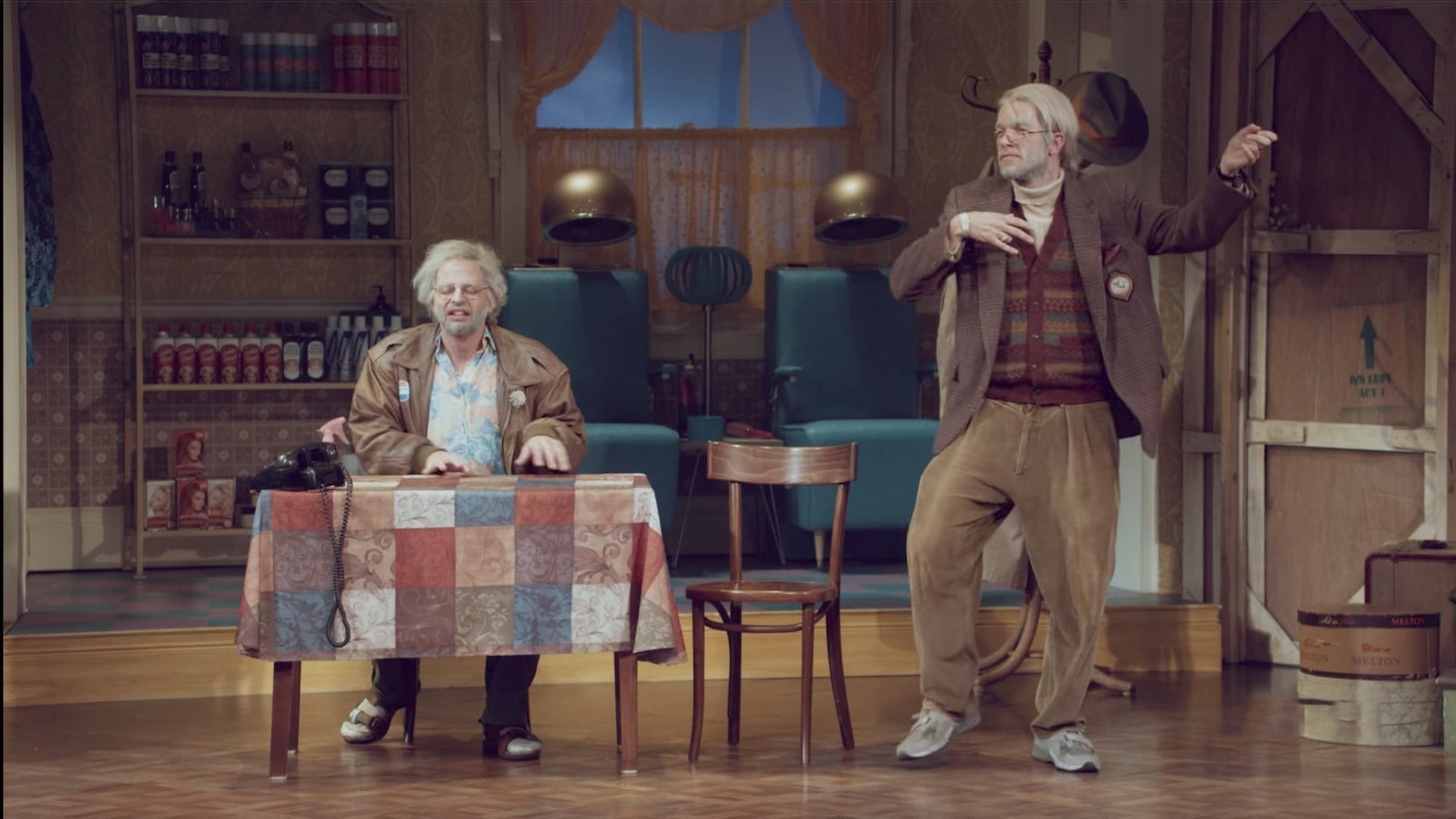 Oh, Hello on Broadway Background