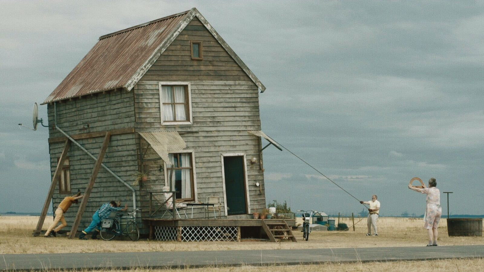 The Day My House Fell Background