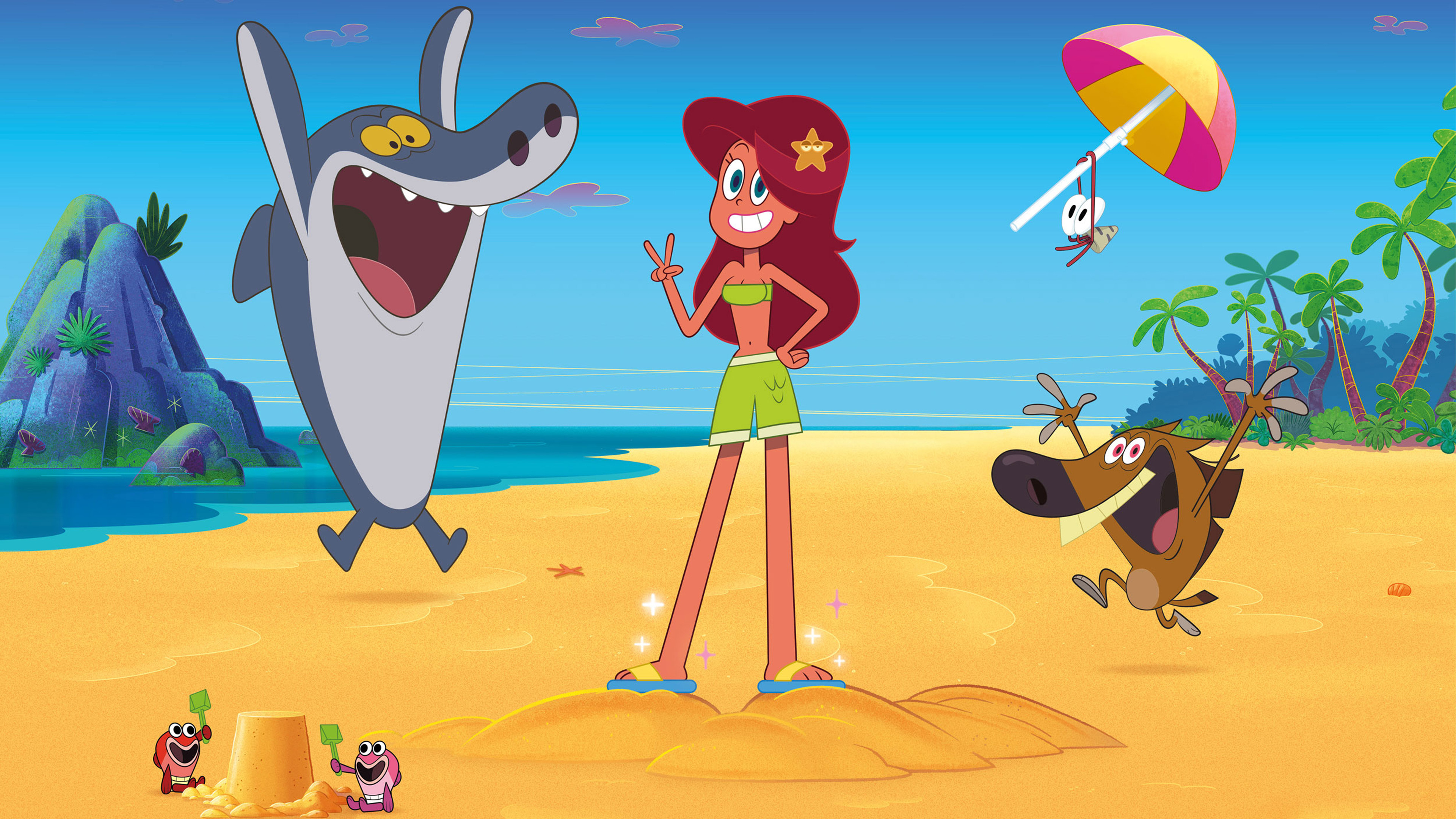Zig and Sharko Background