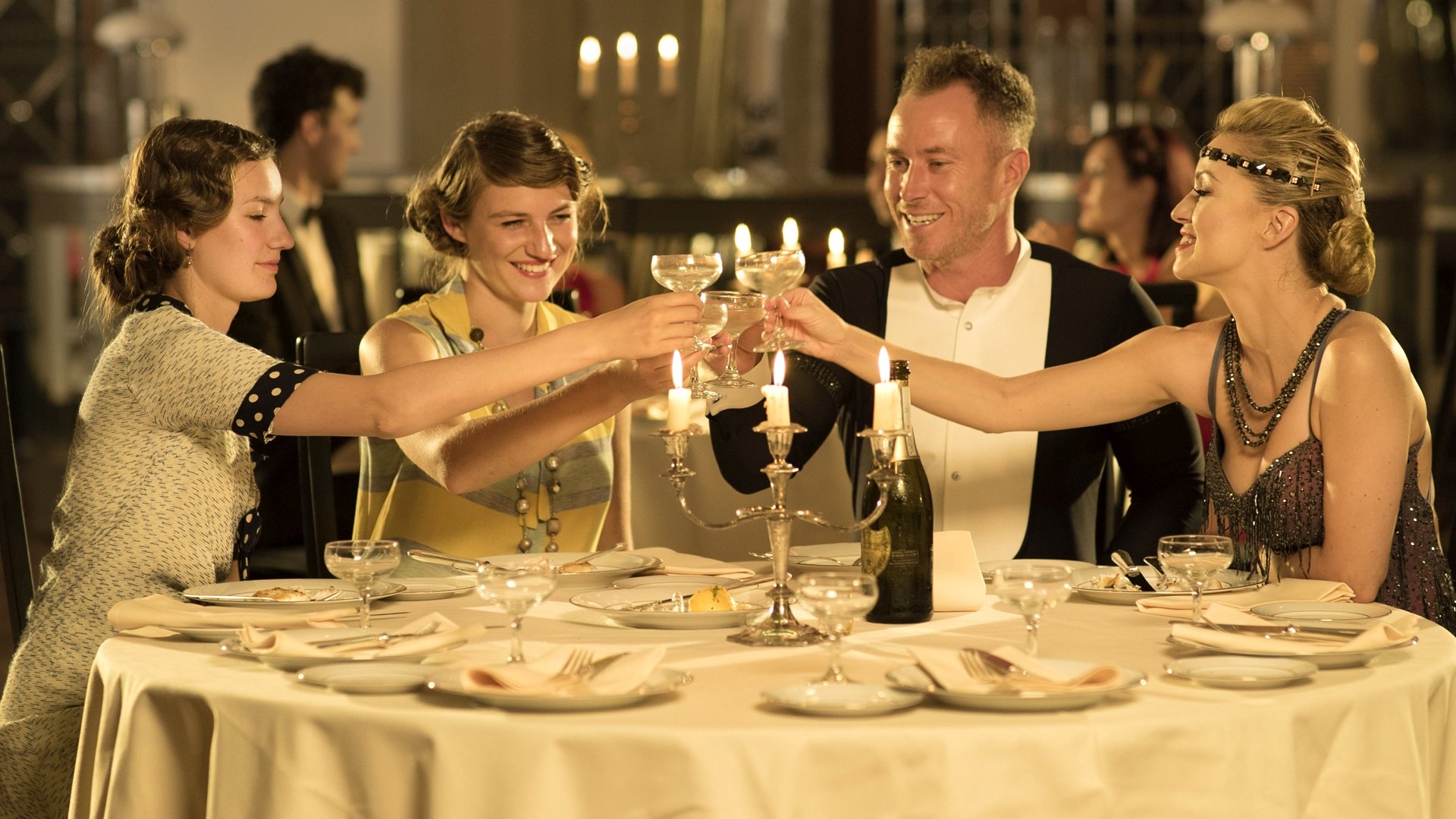 Further Back in Time for Dinner Background