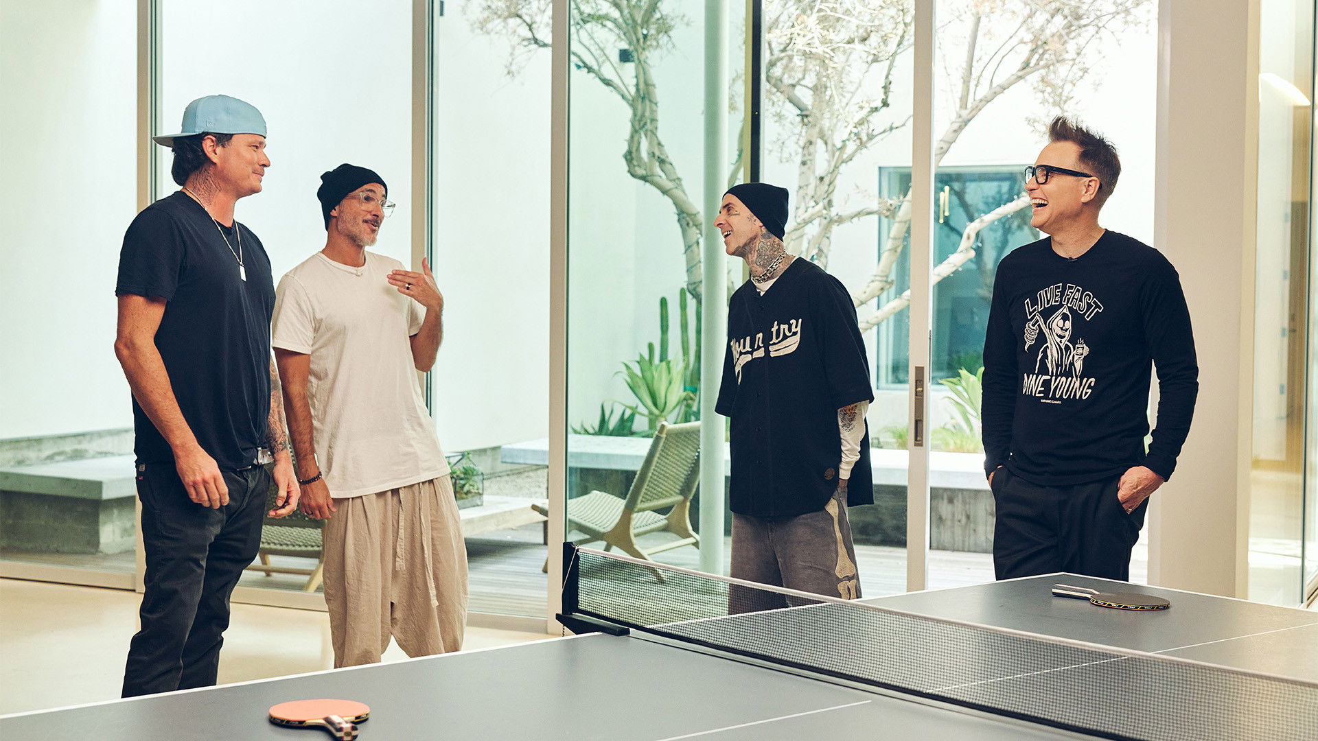 blink-182: The Zane Lowe Interview Background