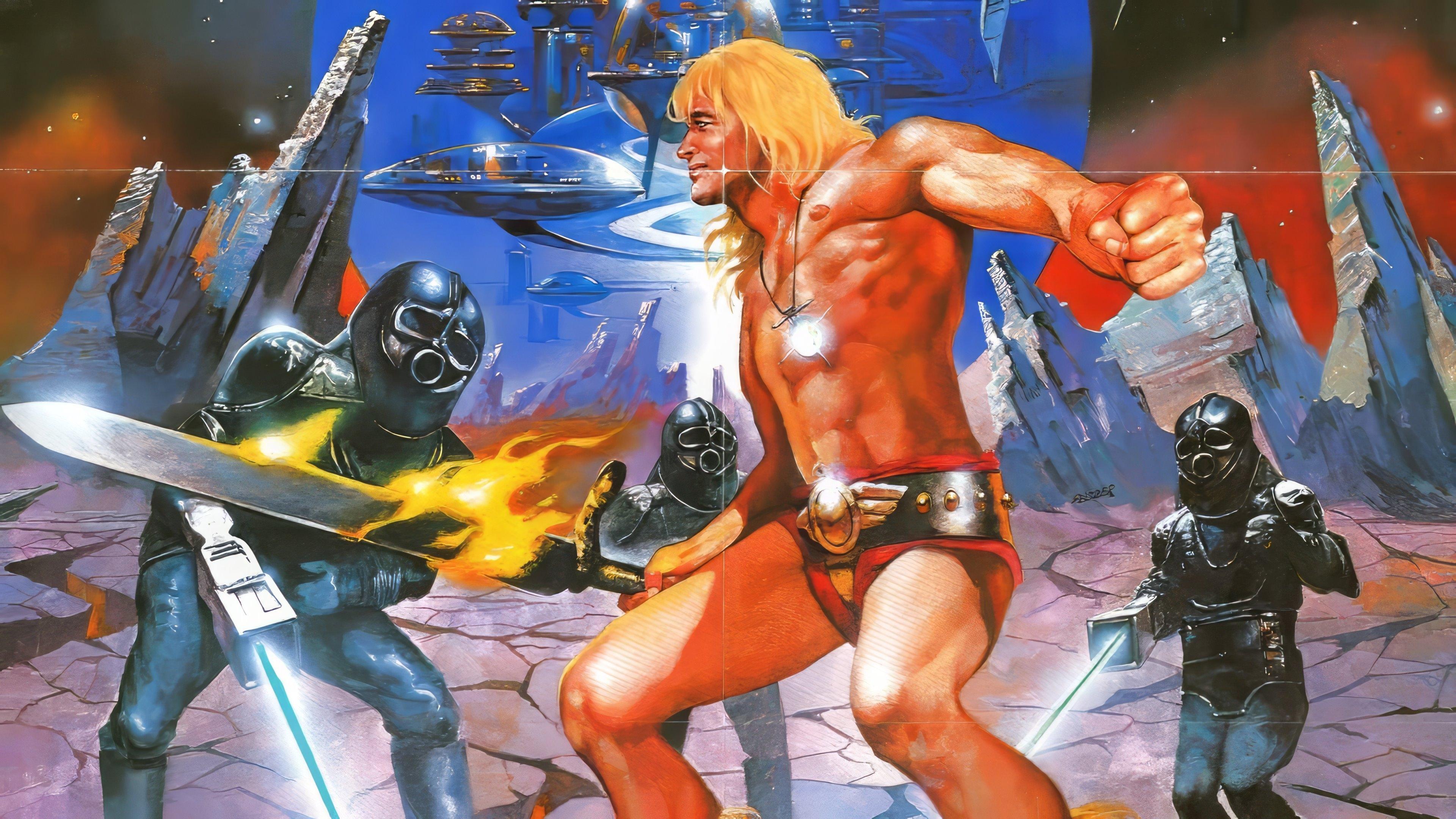 Yor, the Hunter from the Future Background