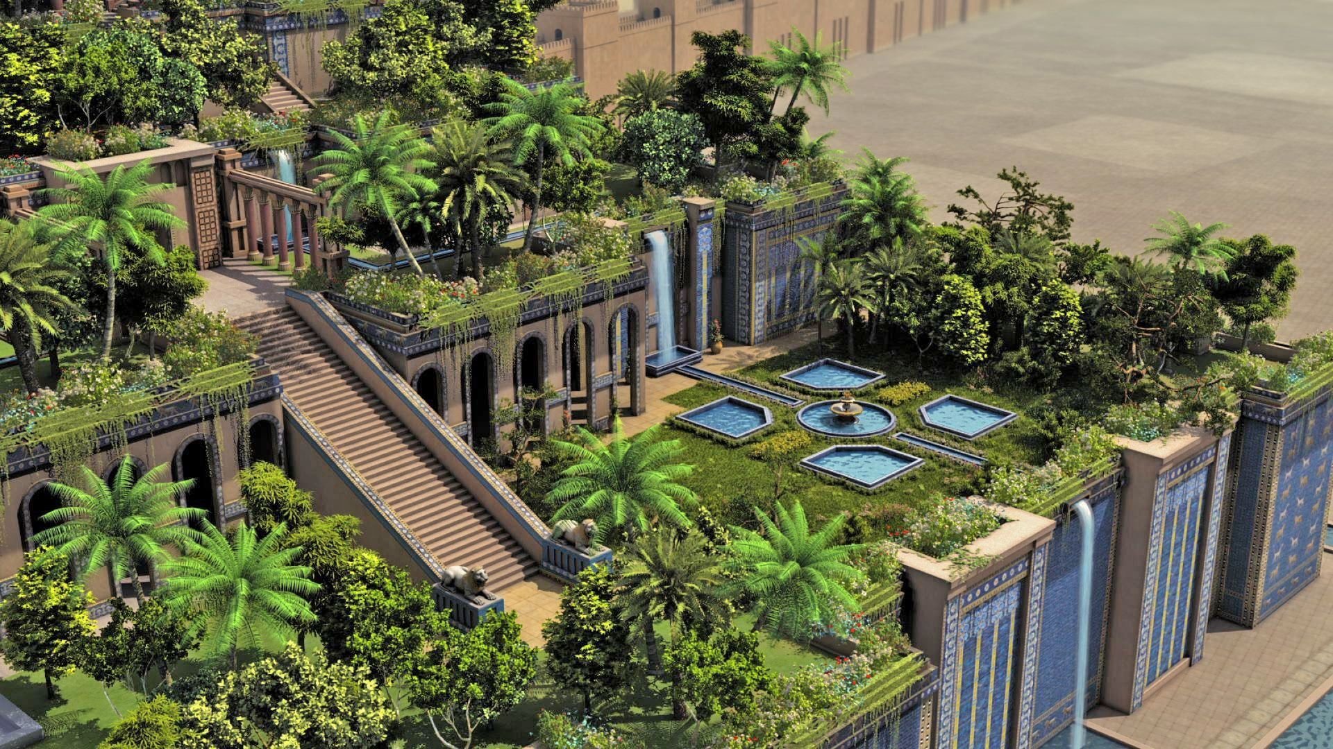 Babylone, la cité des merveilles Background