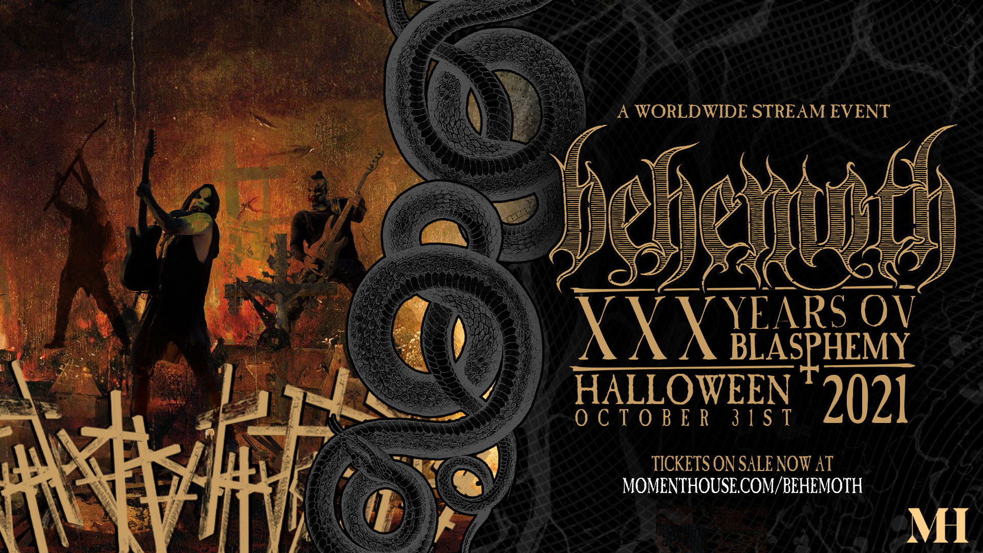 Behemoth - XXX Years Ov Blasphemy Background