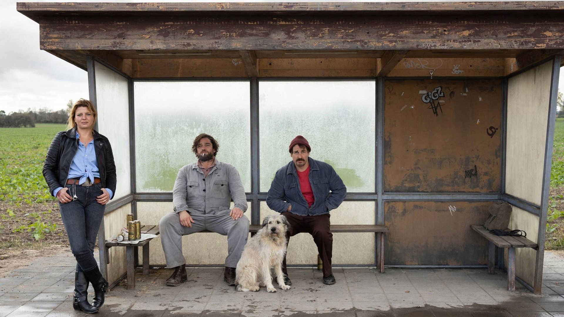 Warten auf'n Bus Background