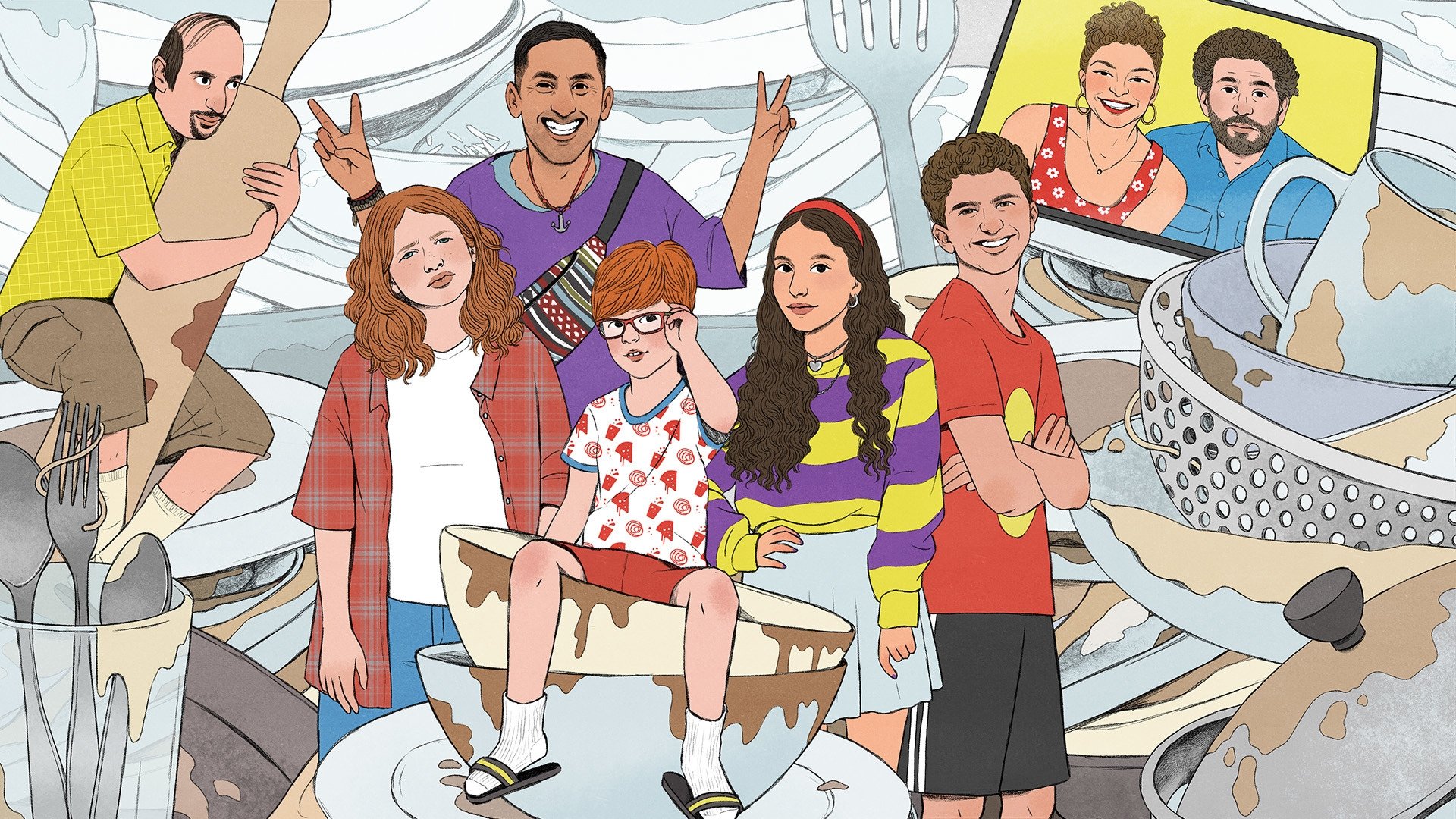 לבד בבית Background