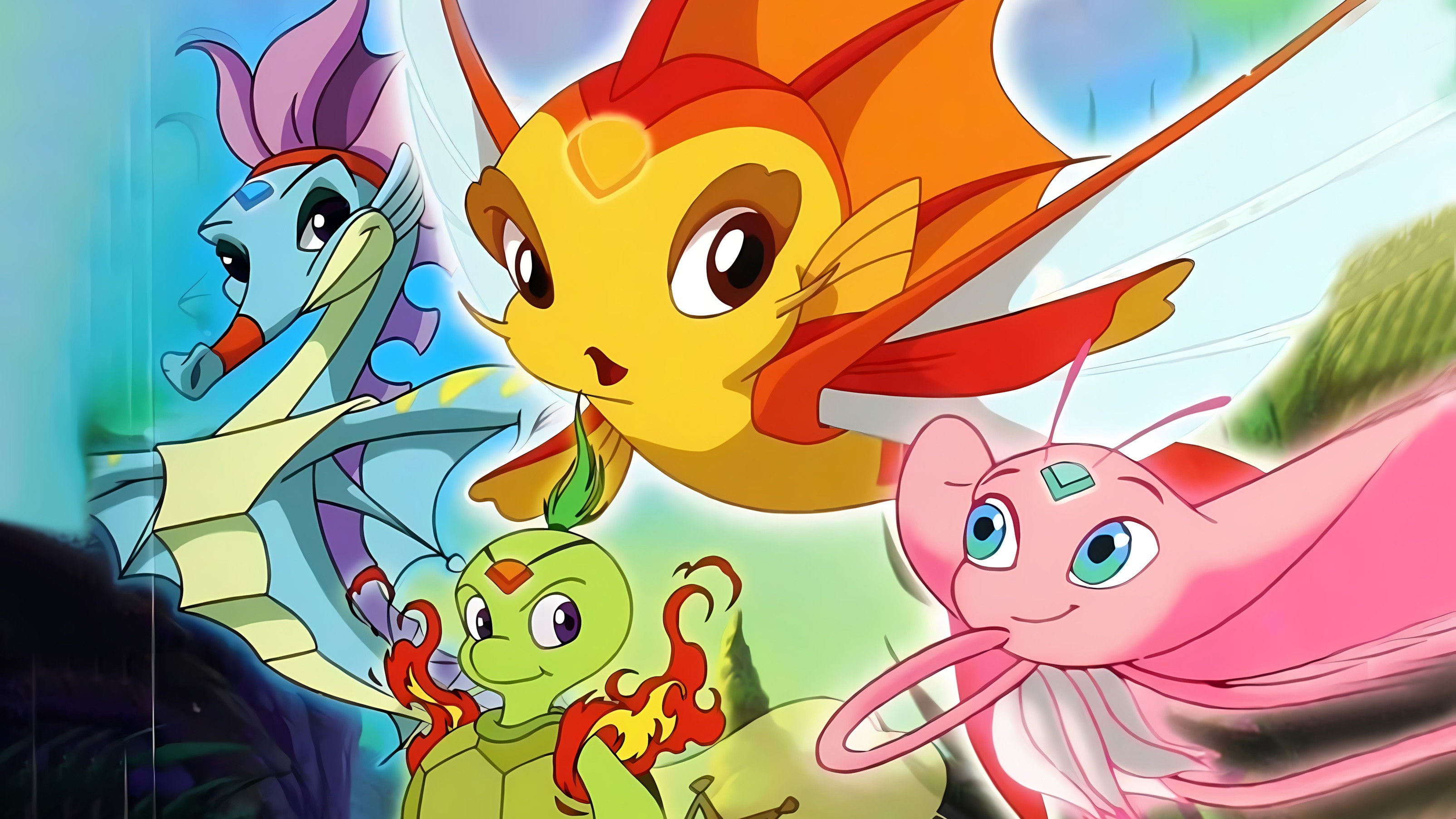 The Adventures of Little Carp Background