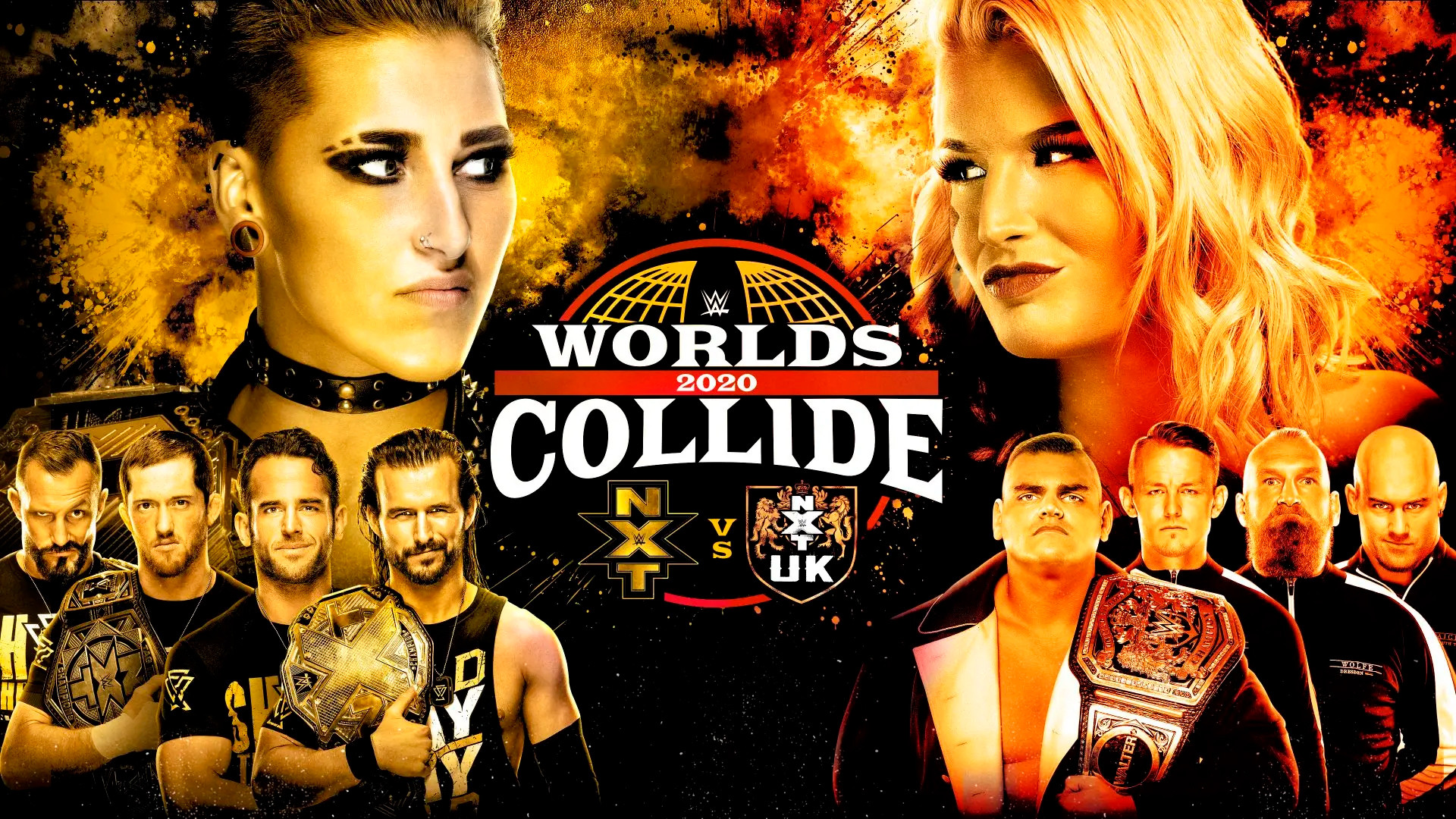 WWE Worlds Collide Background