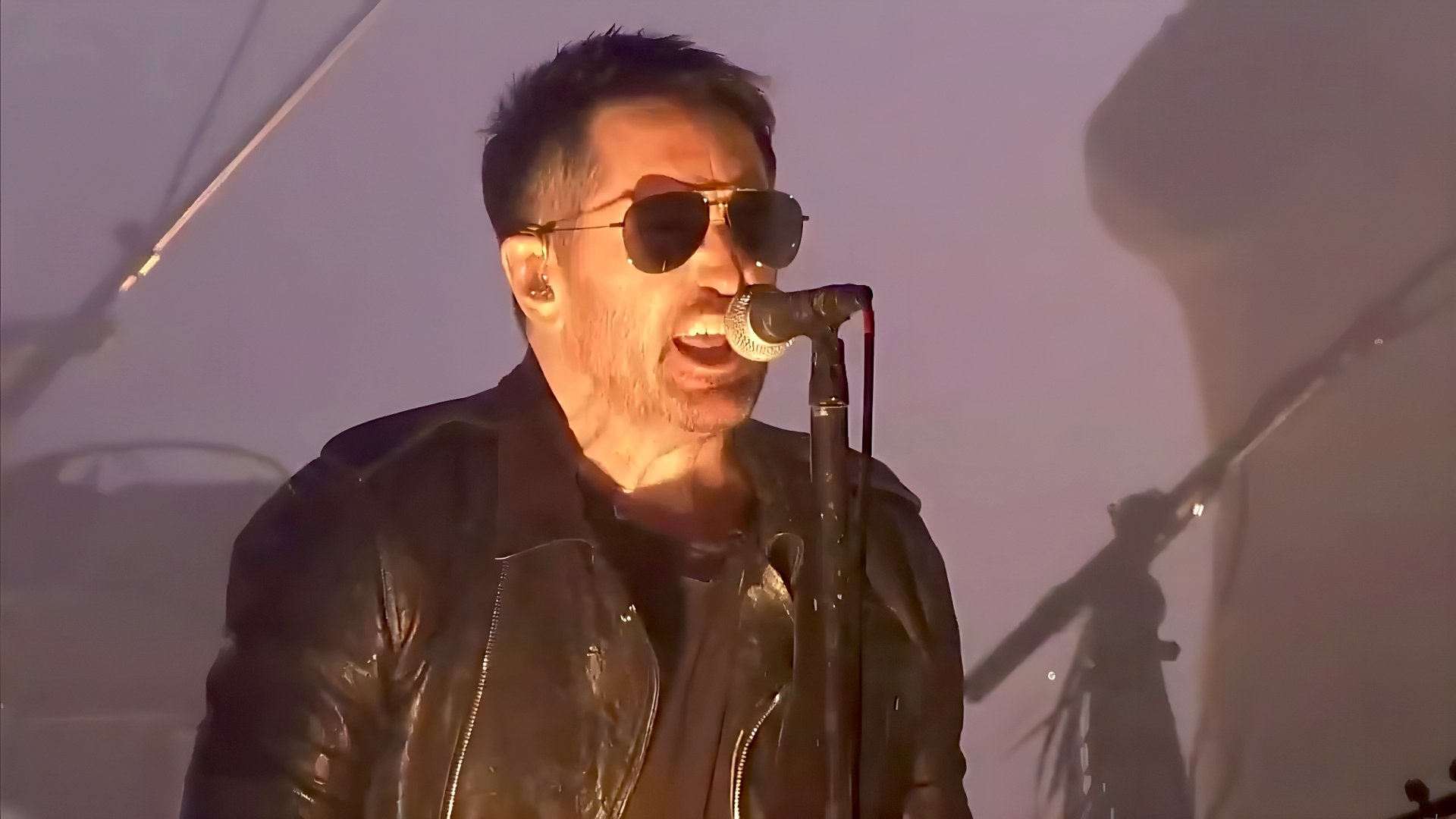 Nine Inch Nails: Panorama NYC Concert Background