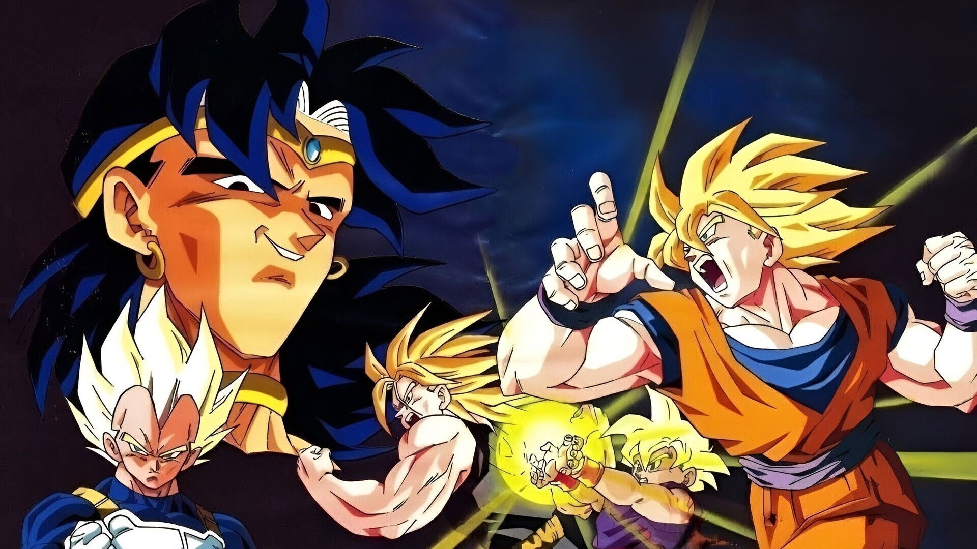Dragon Ball Z: Broly - The Legendary Super Saiyan Background