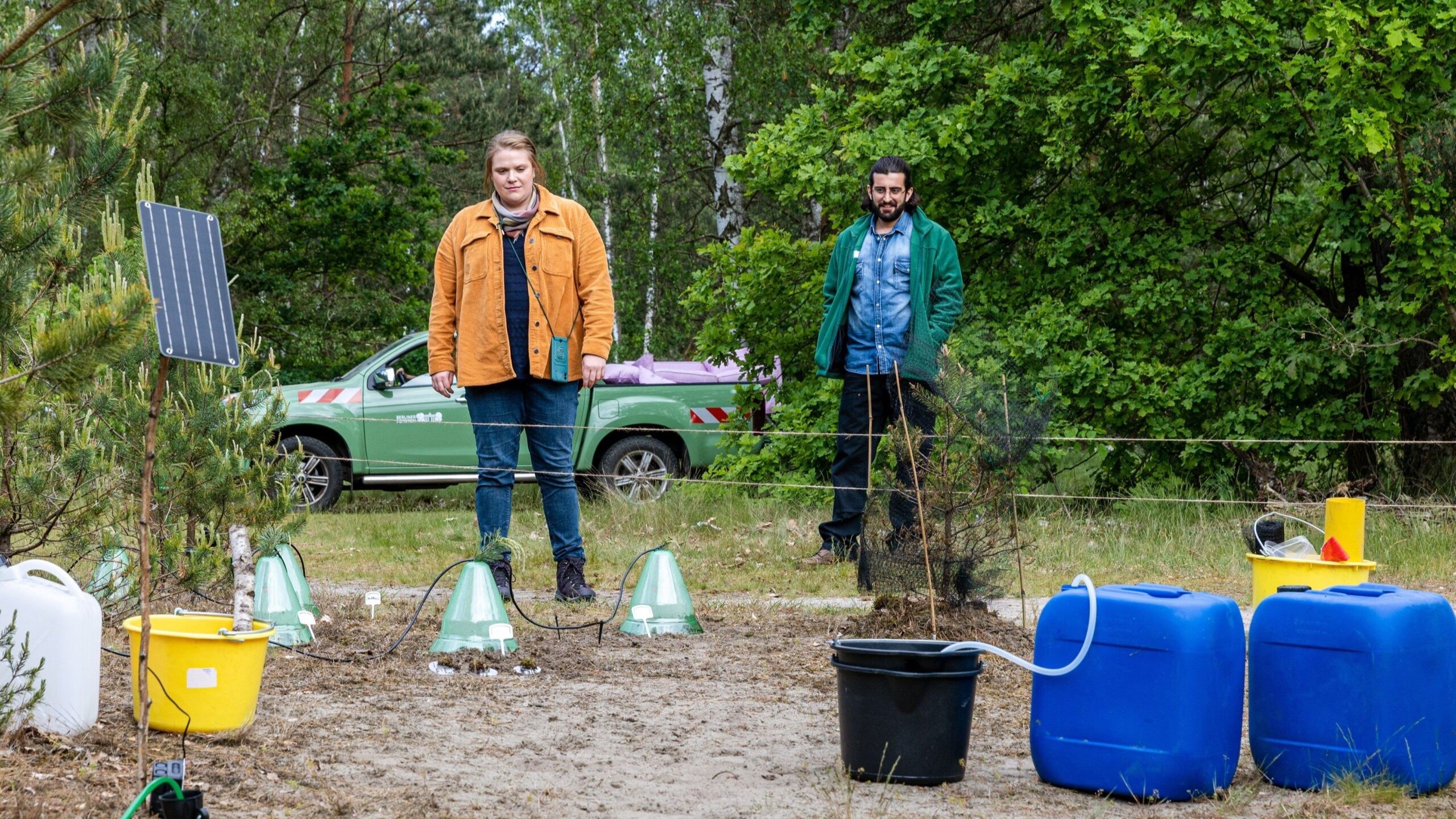 Großstadtförsterin – Berliner Besonderheiten Background