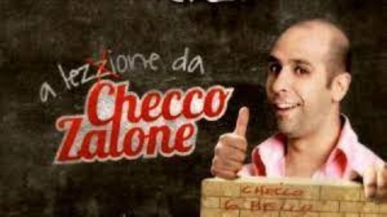 A lezzione da Checco Zalone Background